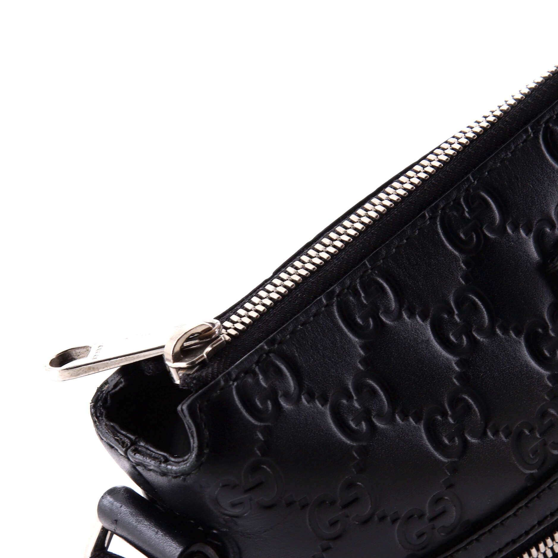 Gucci Signature Zip Messenger Bag Size ONE SIZE - 7 Thumbnail