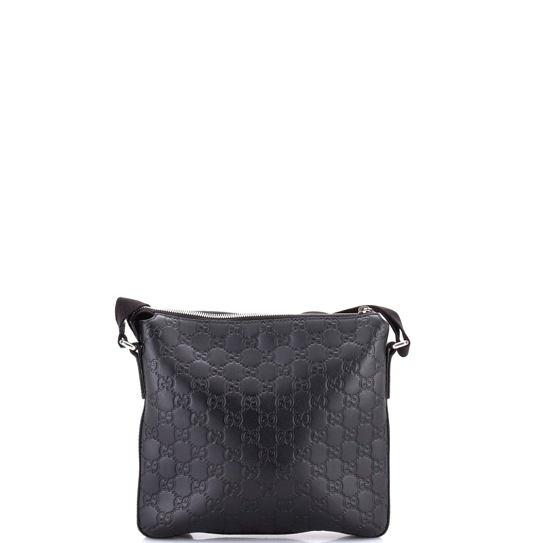 Gucci Signature Zip Messenger Bag Size ONE SIZE - 3 Thumbnail