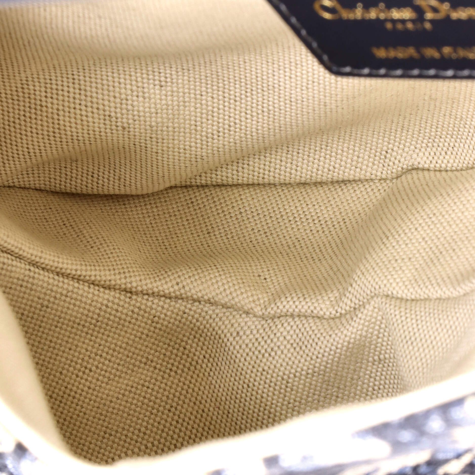 Dior Saddle Handbag with Strap Size ONE SIZE - 5 Thumbnail