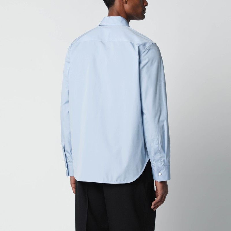 Jil Sander Jil Sander Light Blue Cotton Shirt Size US XL / EU 56 / 4 - 2 Thumbnail