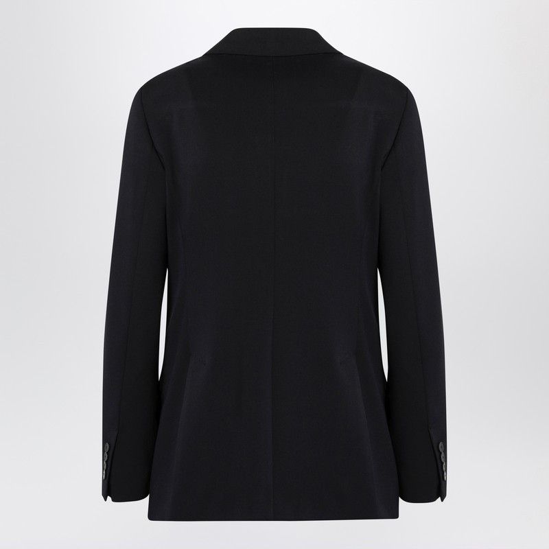 Max Mara Max Mara Blue Double-Breasted Wool Jacket Size M / US 6-8 / IT 42-44 - 2 Thumbnail