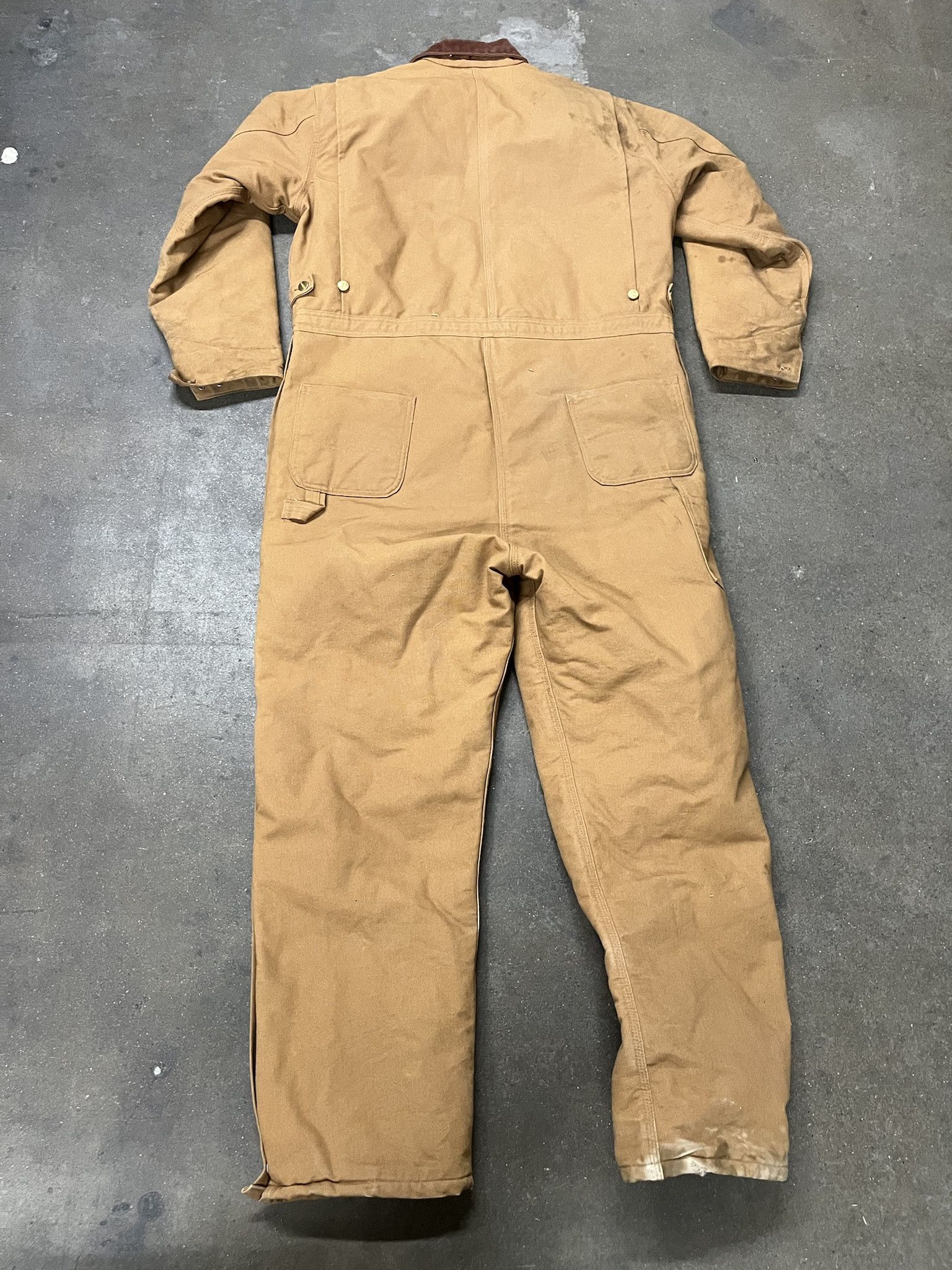 Carhartt × Dickies × Vintage Vintage 1990s Carhartt Padded Cold Weather Snow Suit Coveralls Size 50 Size US XL / EU 56 / 4 - 4 Thumbnail