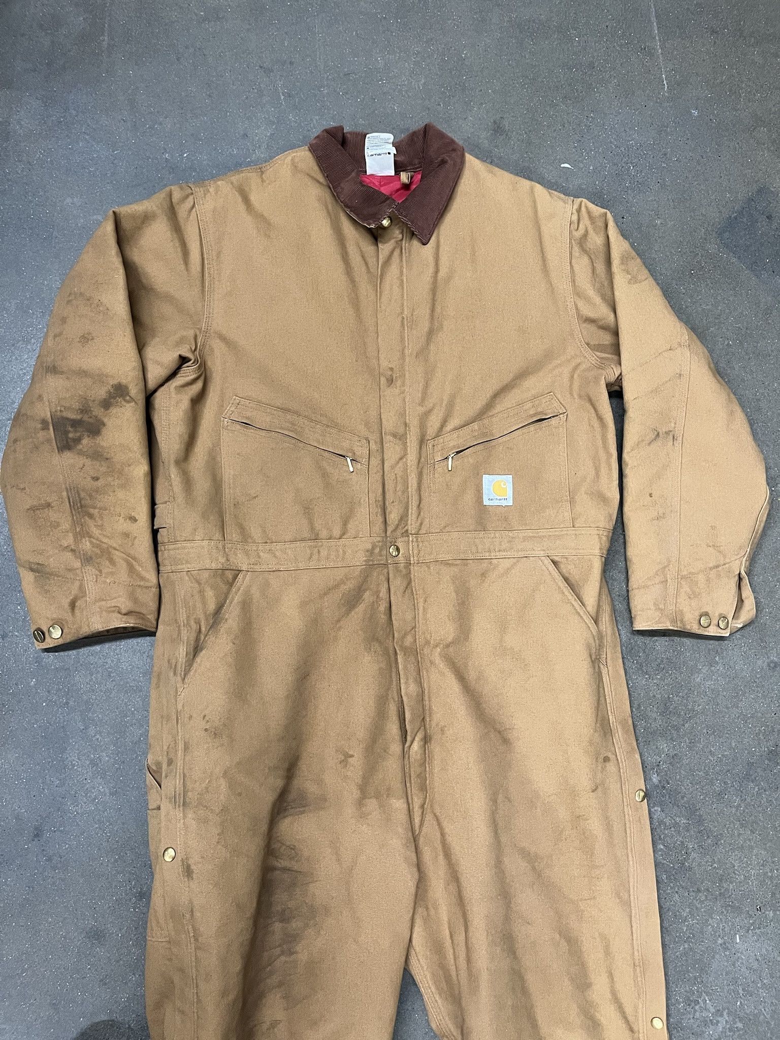 Carhartt × Dickies × Vintage Vintage 1990s Carhartt Padded Cold Weather Snow Suit Coveralls Size 50 Size US XL / EU 56 / 4 - 2 Thumbnail