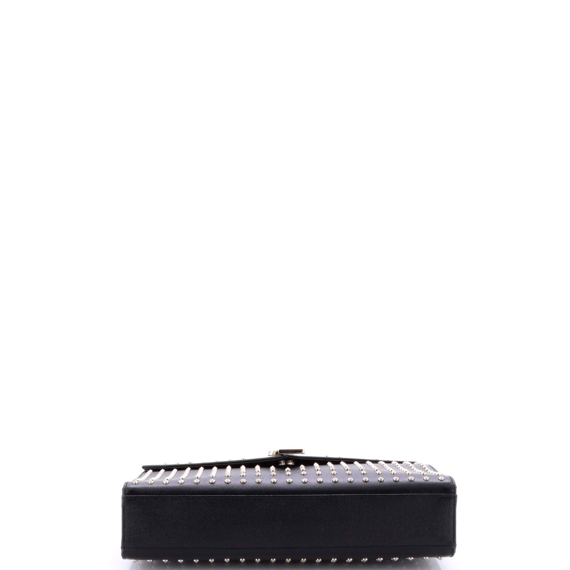 Saint Laurent Paris Classic Monogram Envelope Satchel Size ONE SIZE - 4 Thumbnail