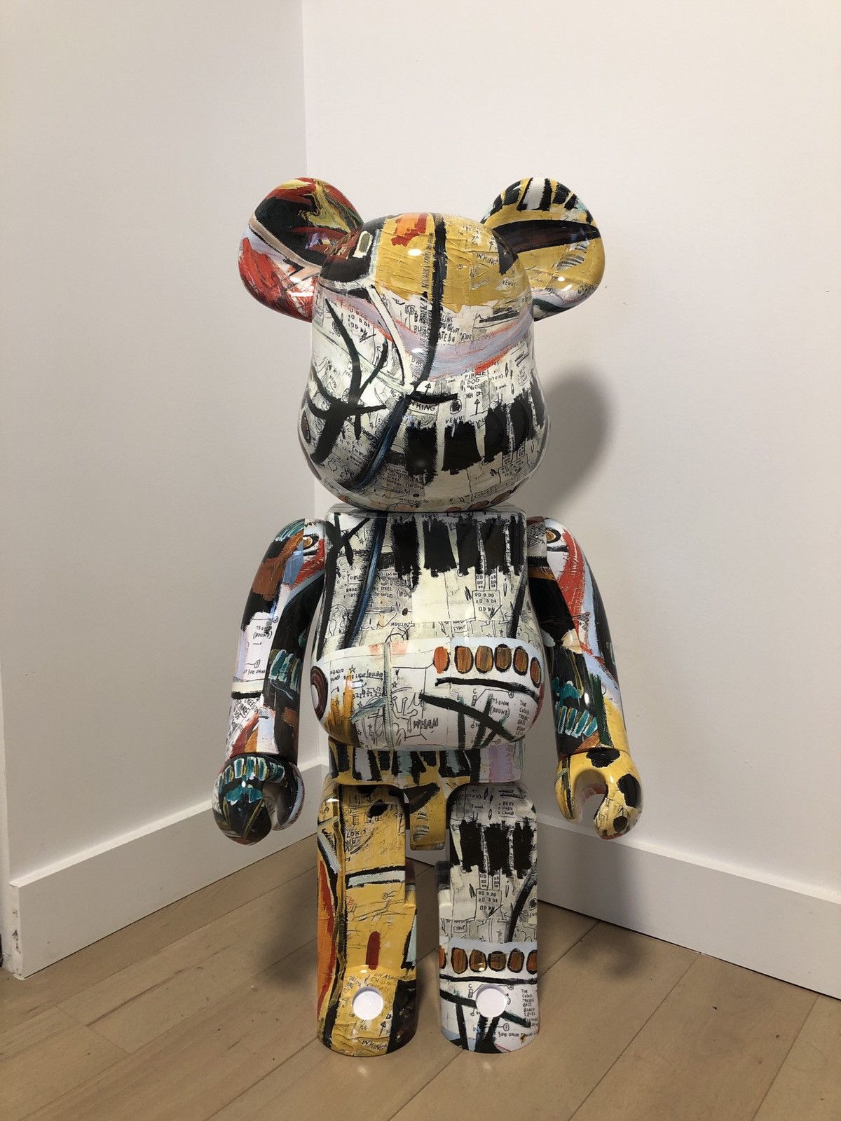 (Medicom) (Pre-Order) JPY48000 Bearbrick Jean-Michel Basquiat 1000% -  Deposit Only