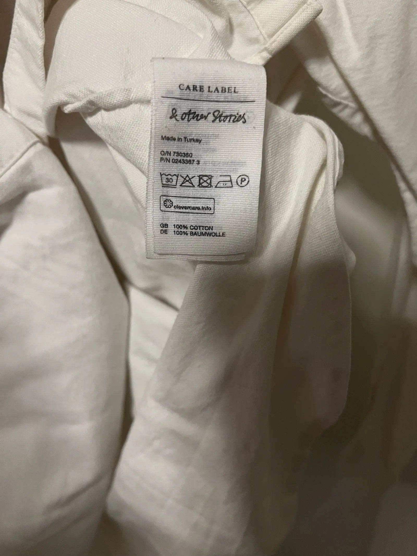 & Other Stories & Other Stories Shirt Size XS / US 0-2 / IT 36-38 - 3 Thumbnail