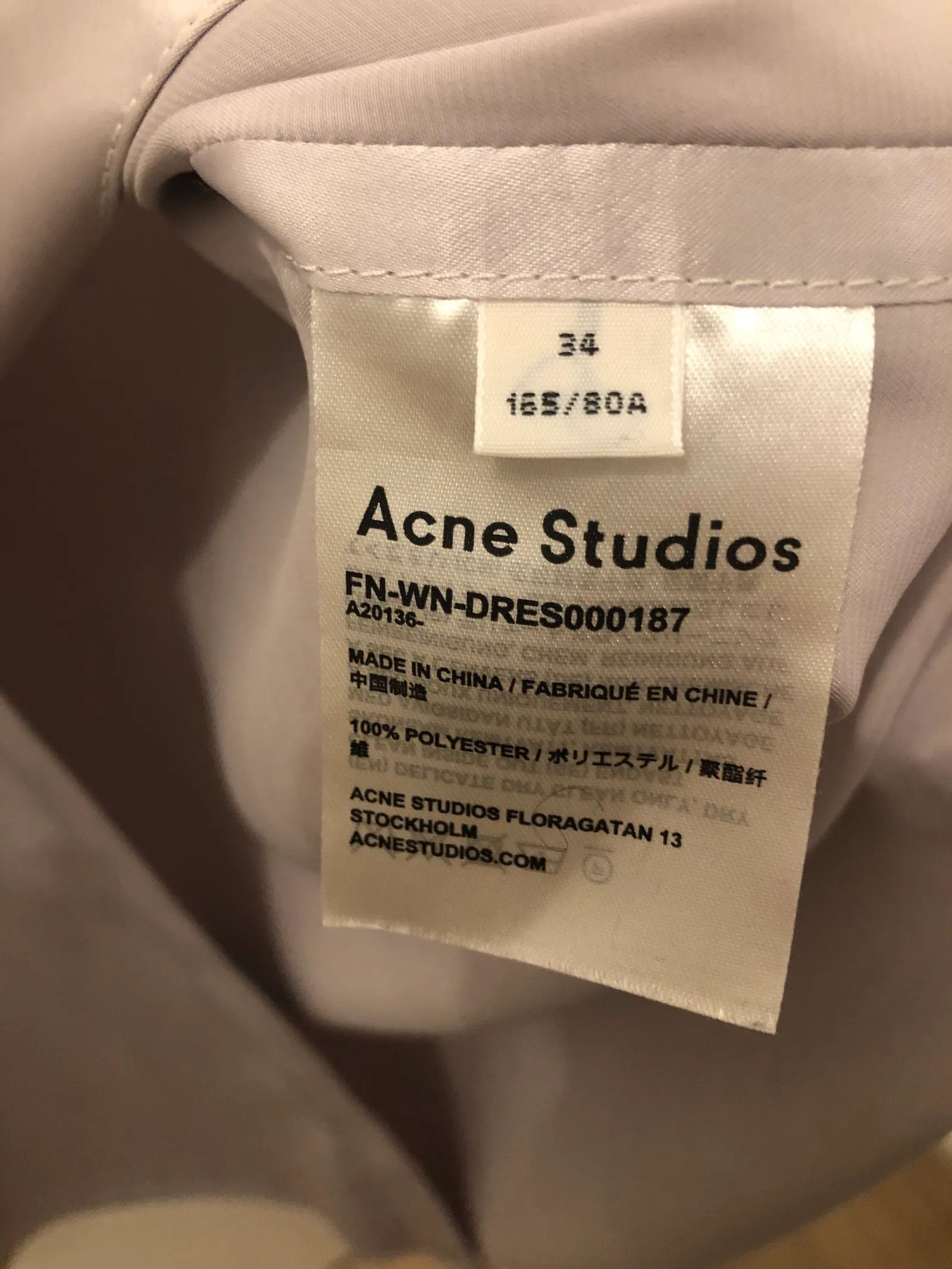 Acne Studios Acne Studios Dress Size XS / US 0-2 / IT 36-38 - 3 Thumbnail