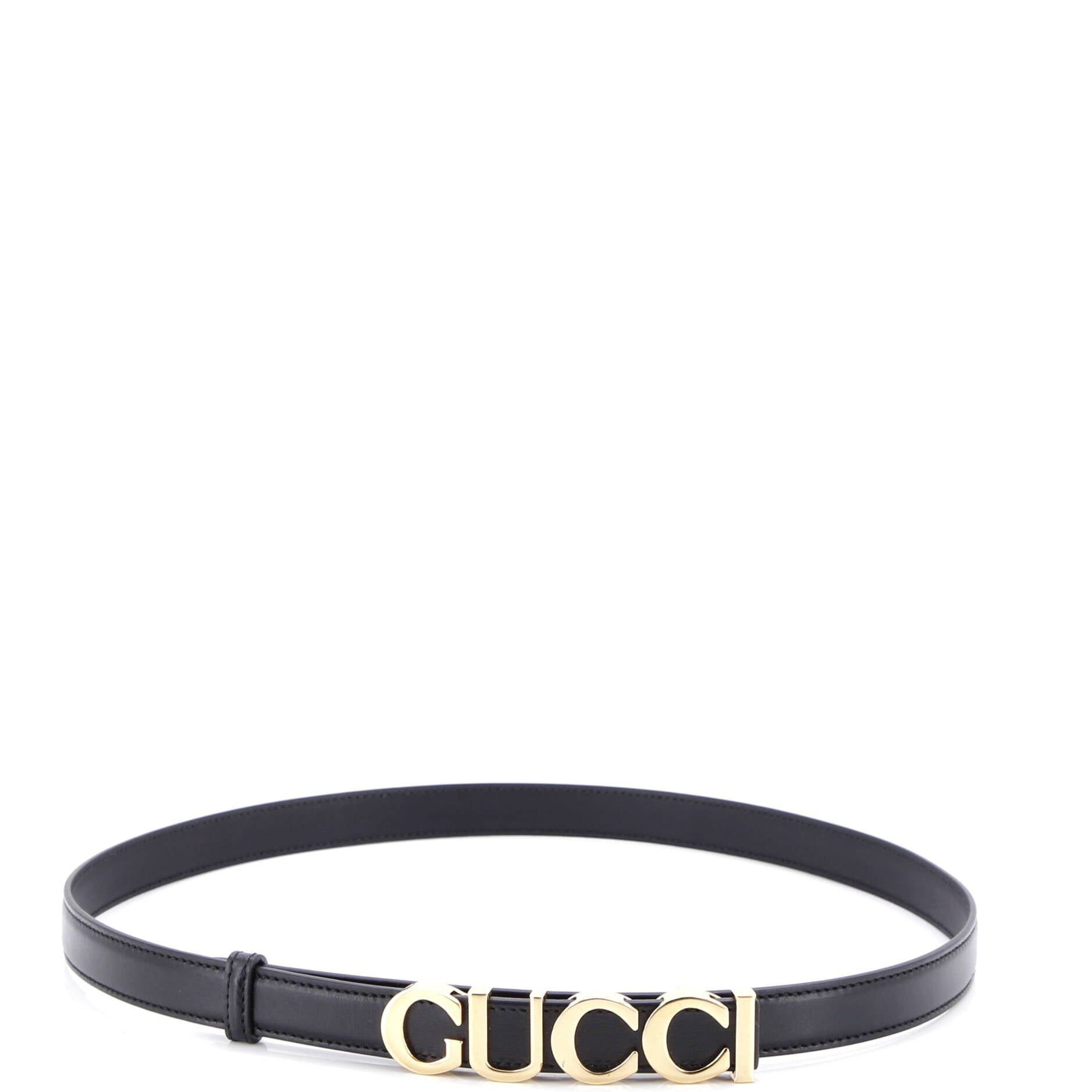 Gucci Logo Letters Buckle Belt Size ONE SIZE - 2 Thumbnail