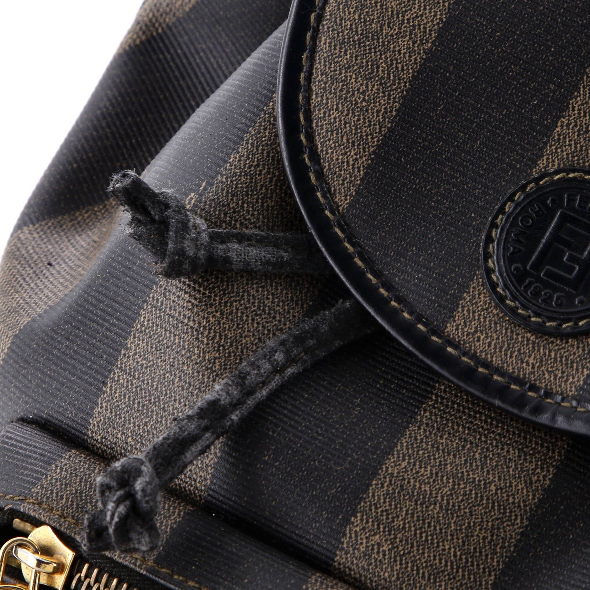 Fendi Pequin Front Pocket Backpack Size ONE SIZE - 6 Thumbnail