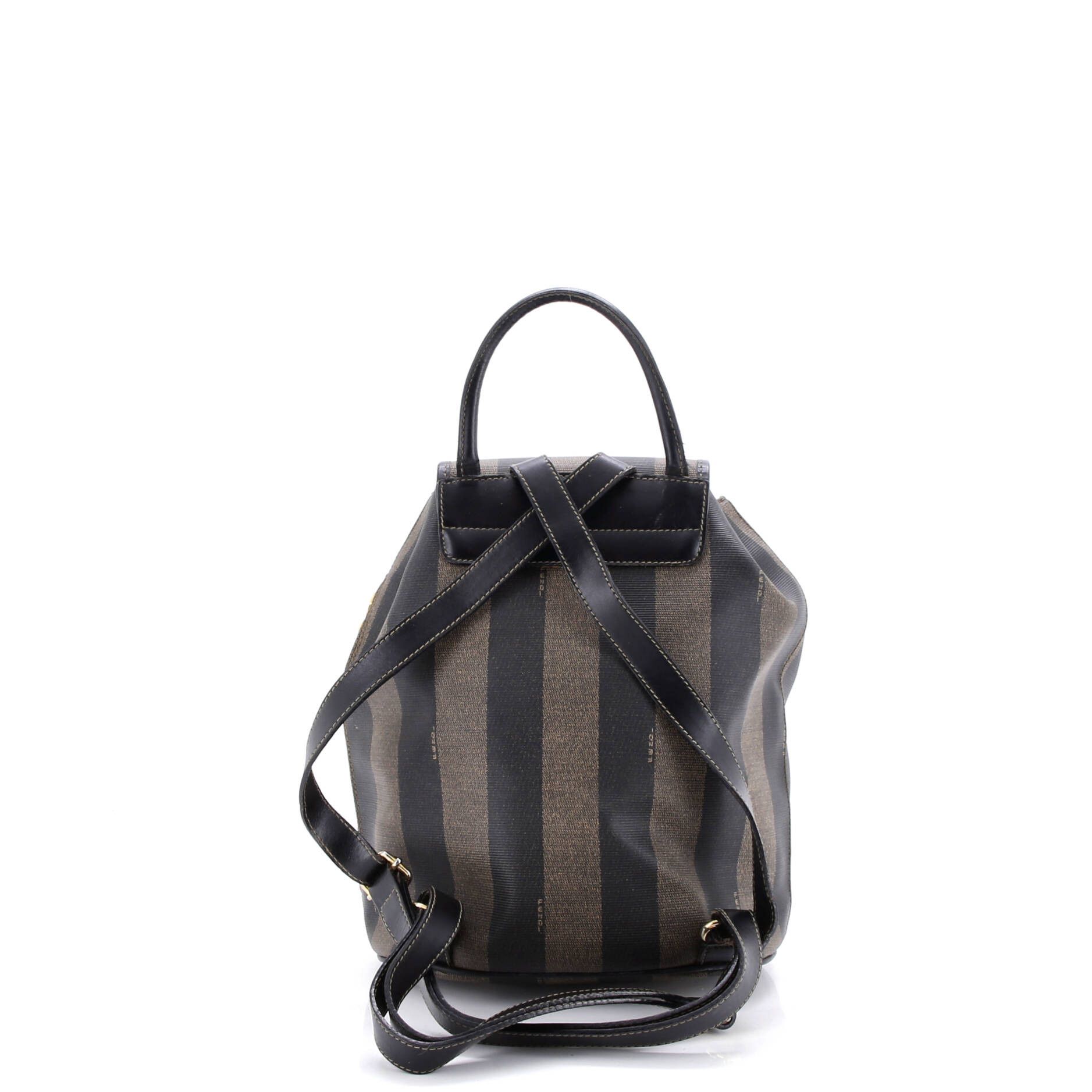 Fendi Pequin Front Pocket Backpack Size ONE SIZE - 3 Thumbnail