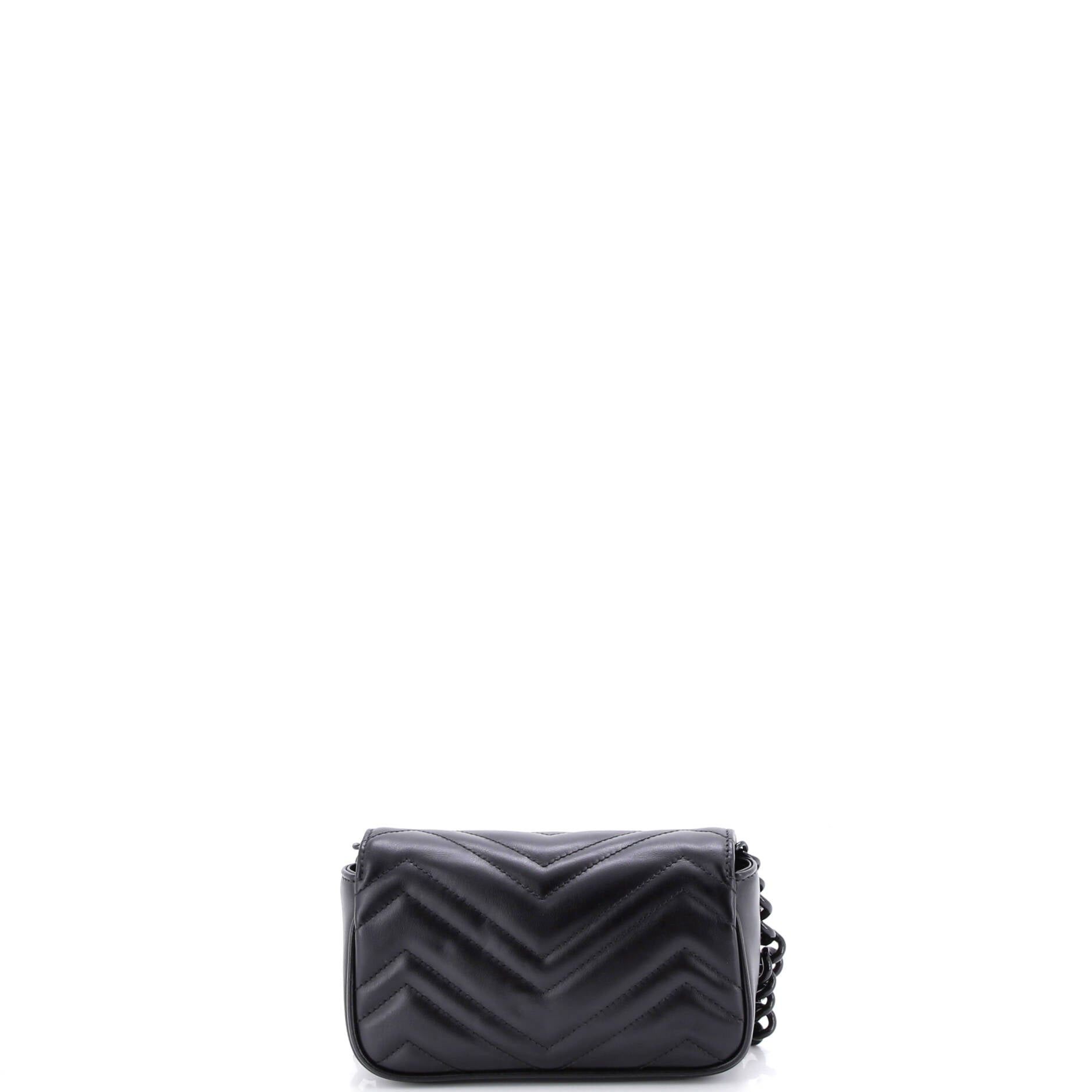 Gucci GG Marmont Flap Belt Bag Size ONE SIZE - 3 Thumbnail