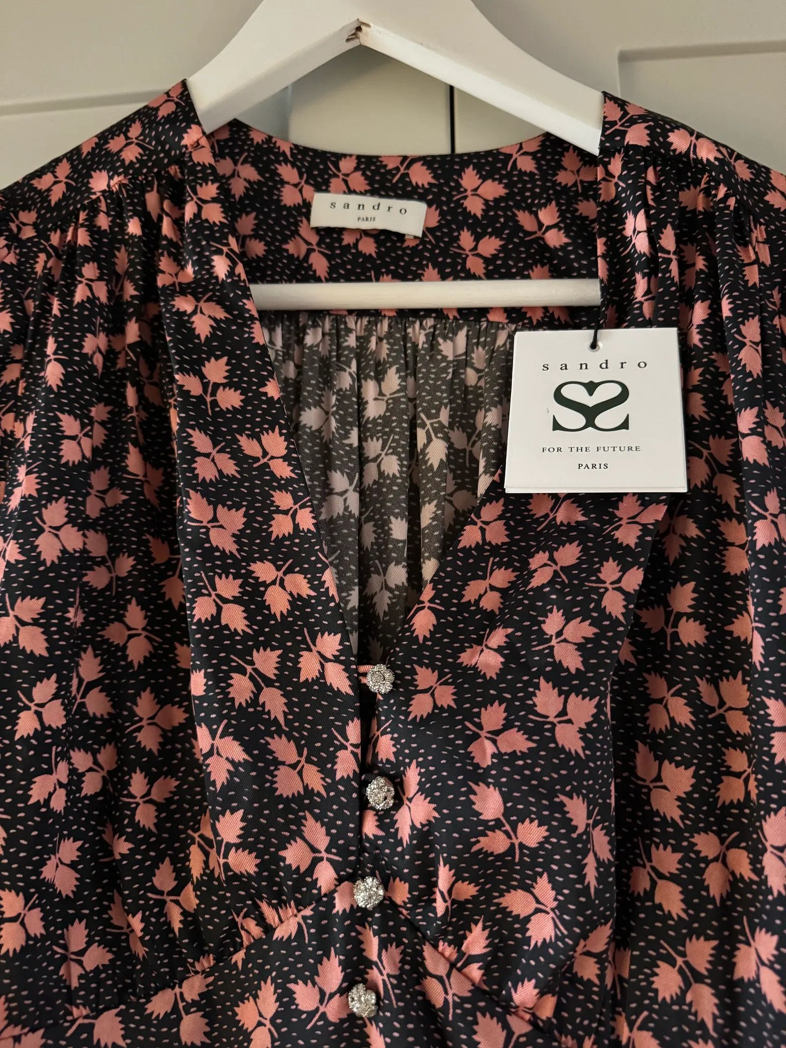 Sandro Sandro Dress Size XS / US 0-2 / IT 36-38 - 3 Thumbnail
