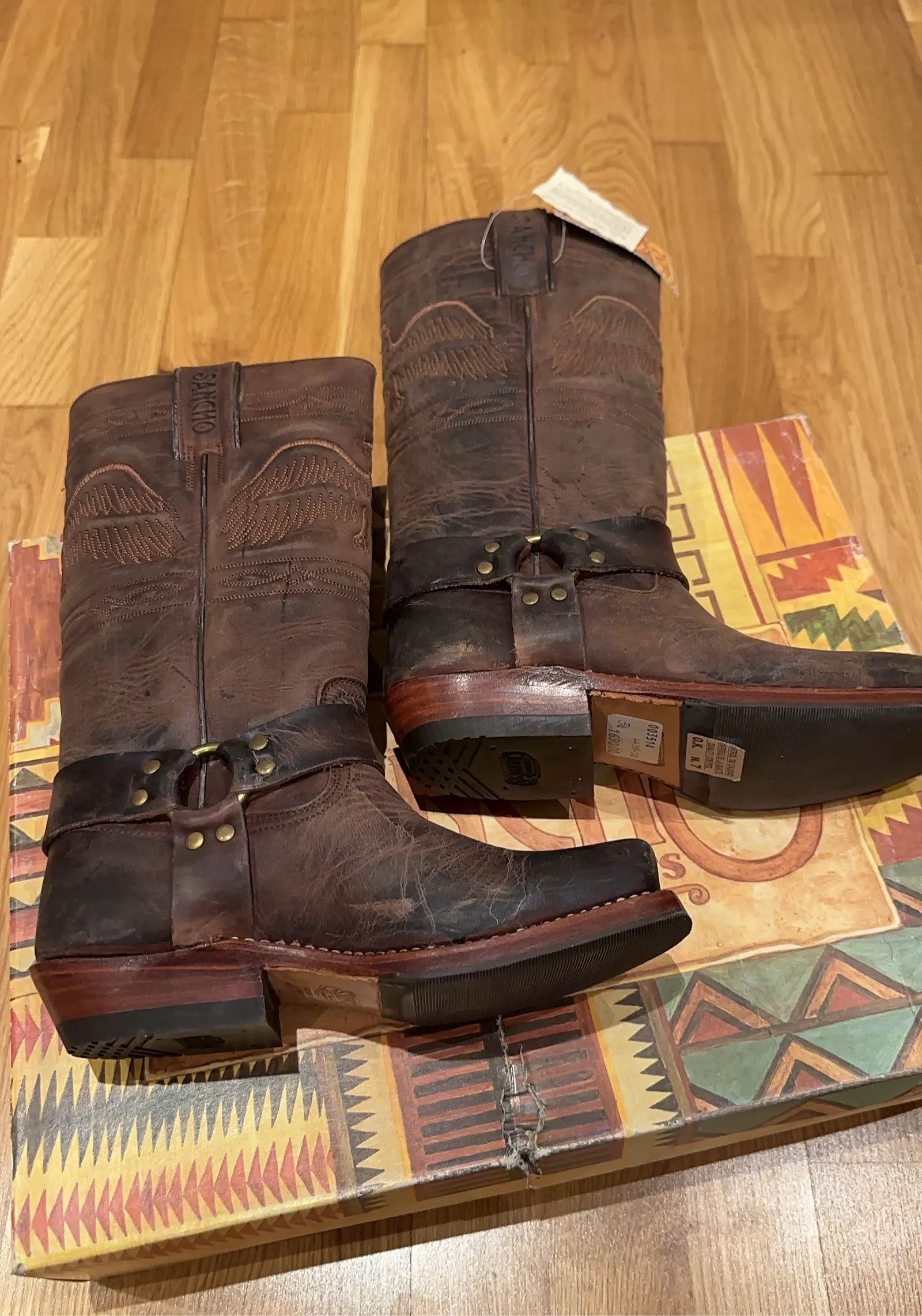 Sancho Boots Sancho Boots Hand made Boots Size US 6 / IT 36 - 6 Thumbnail