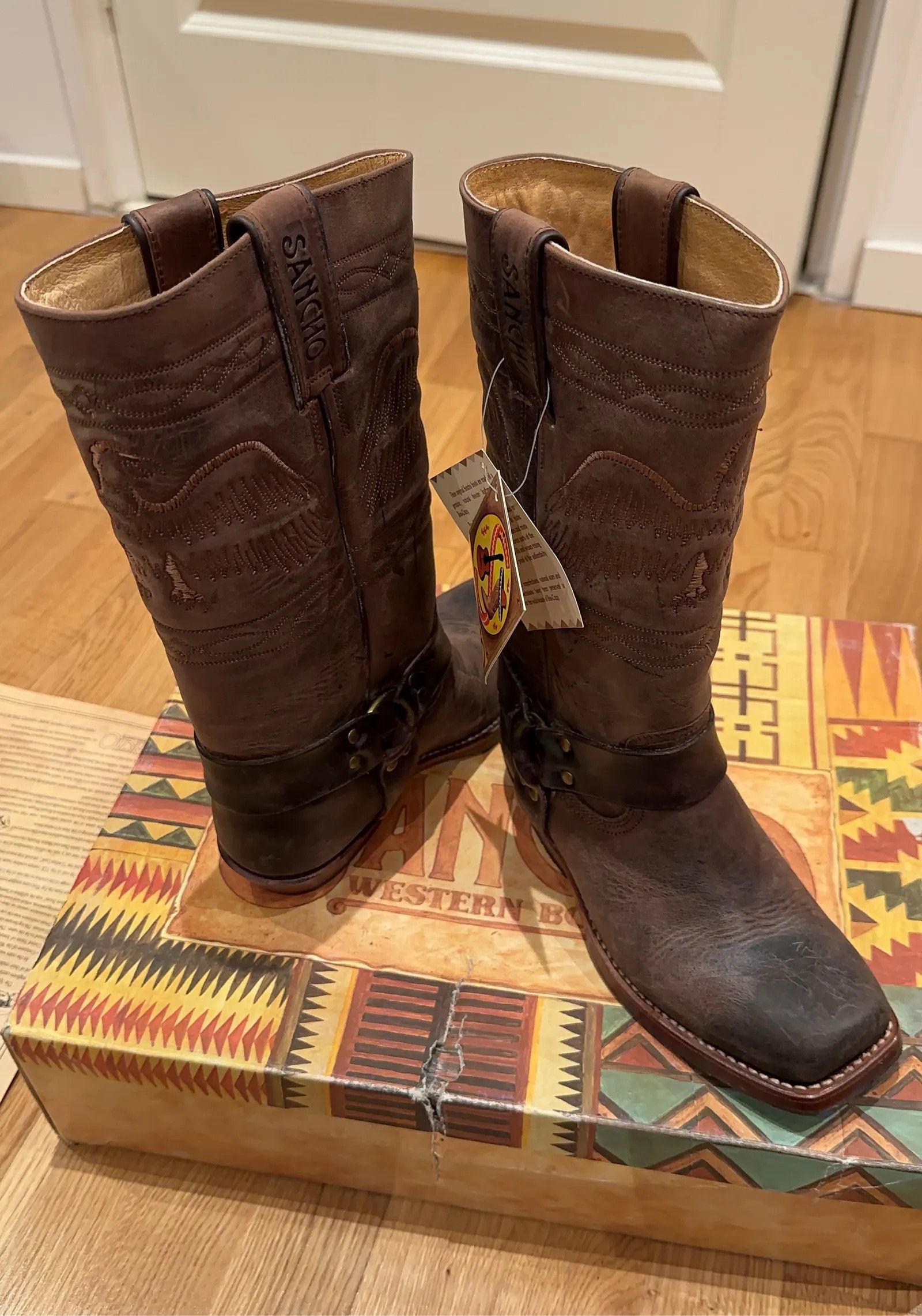 Sancho Boots Sancho Boots Hand made Boots Size US 6 / IT 36 - 5 Thumbnail