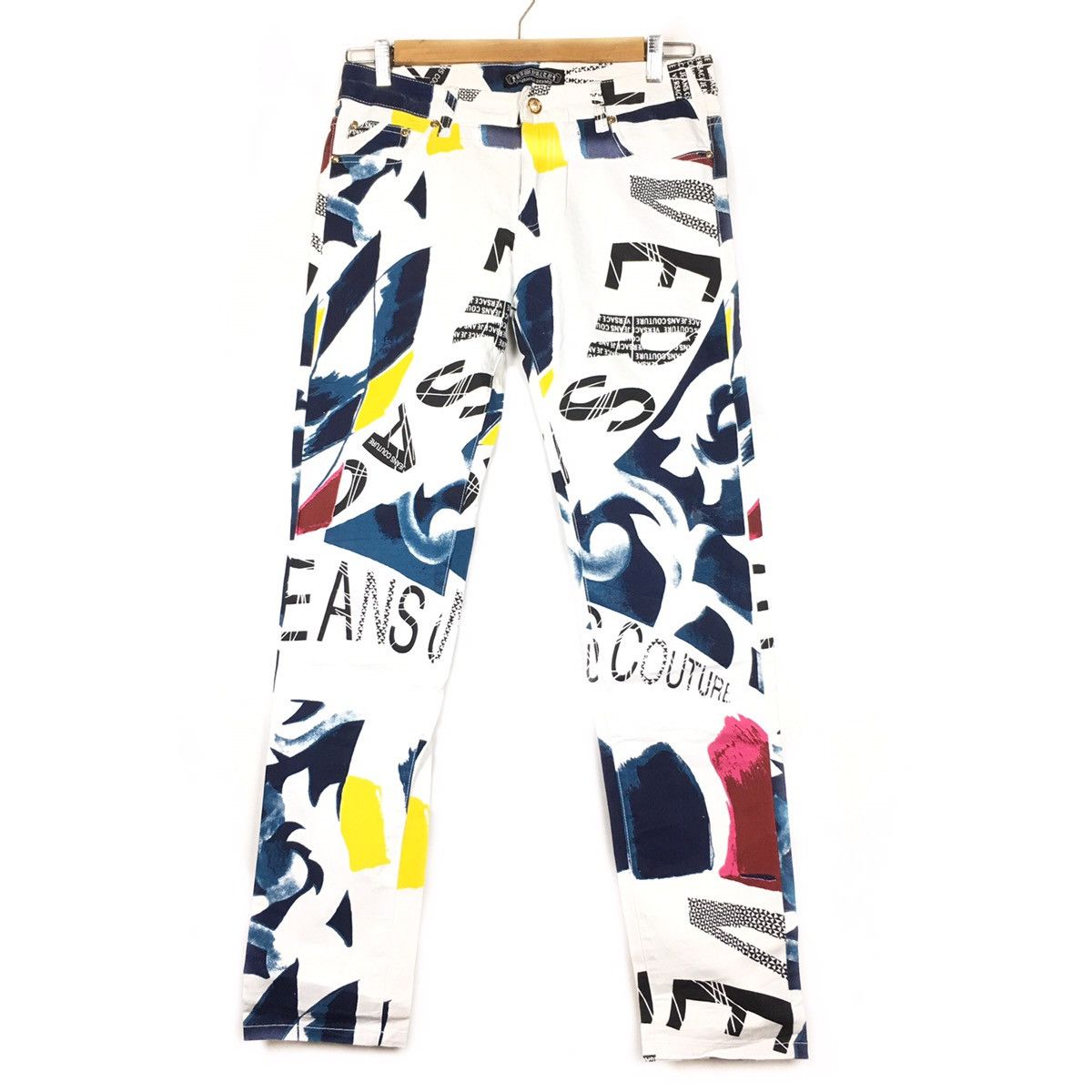 Japanese Brand RAW DAILY American Spirit Multiprints Skinny Pant Size US 33 - 1 Thumbnail