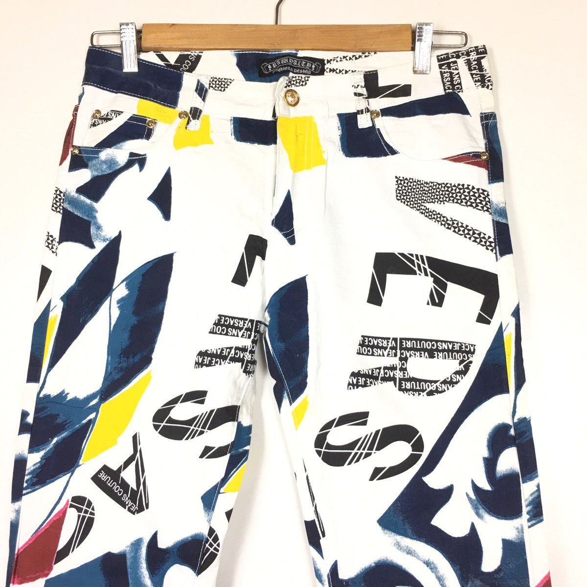 Japanese Brand RAW DAILY American Spirit Multiprints Skinny Pant Size US 33 - 2 Thumbnail