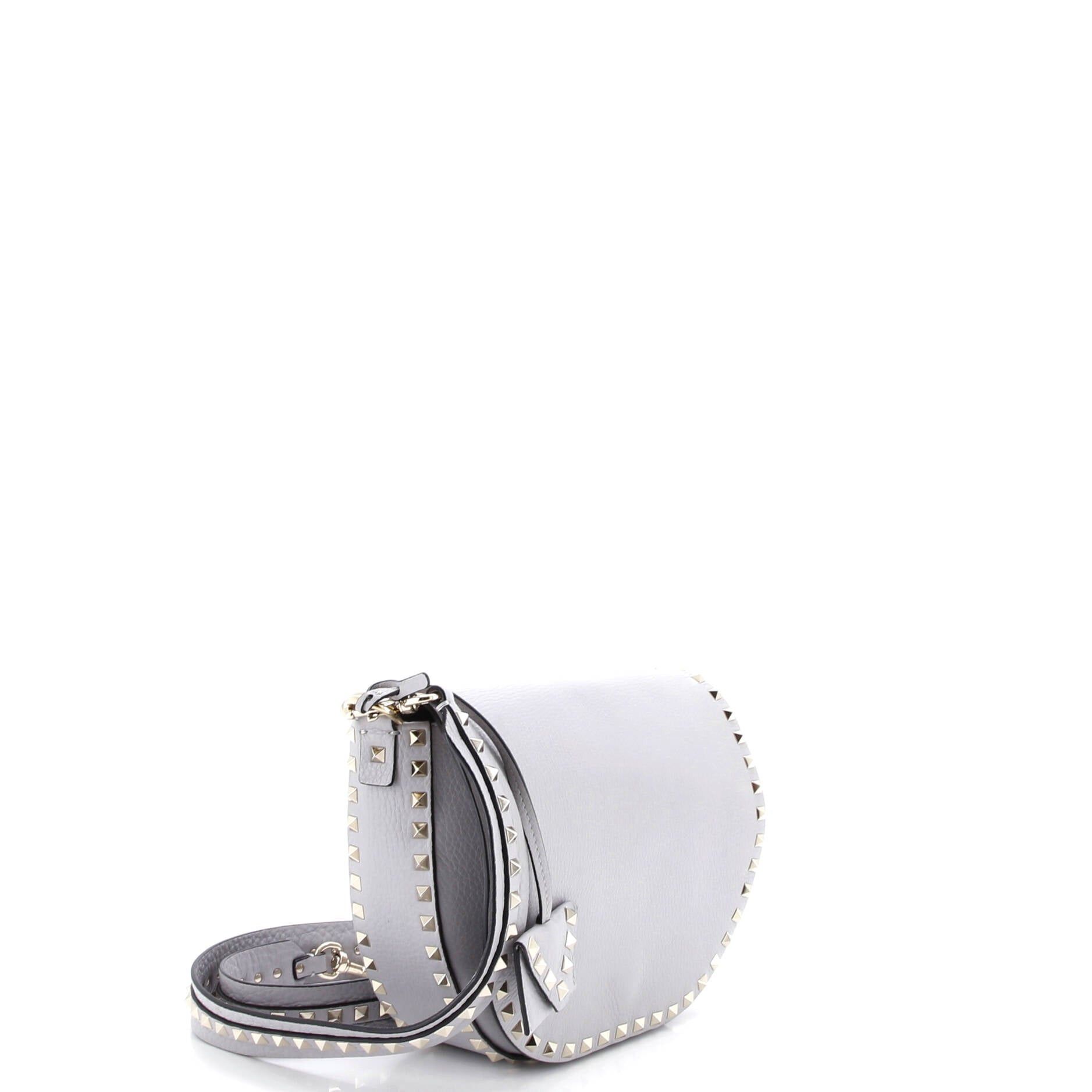 Valentino Rockstud Saddle Crossbody Bag Size ONE SIZE - 2 Thumbnail