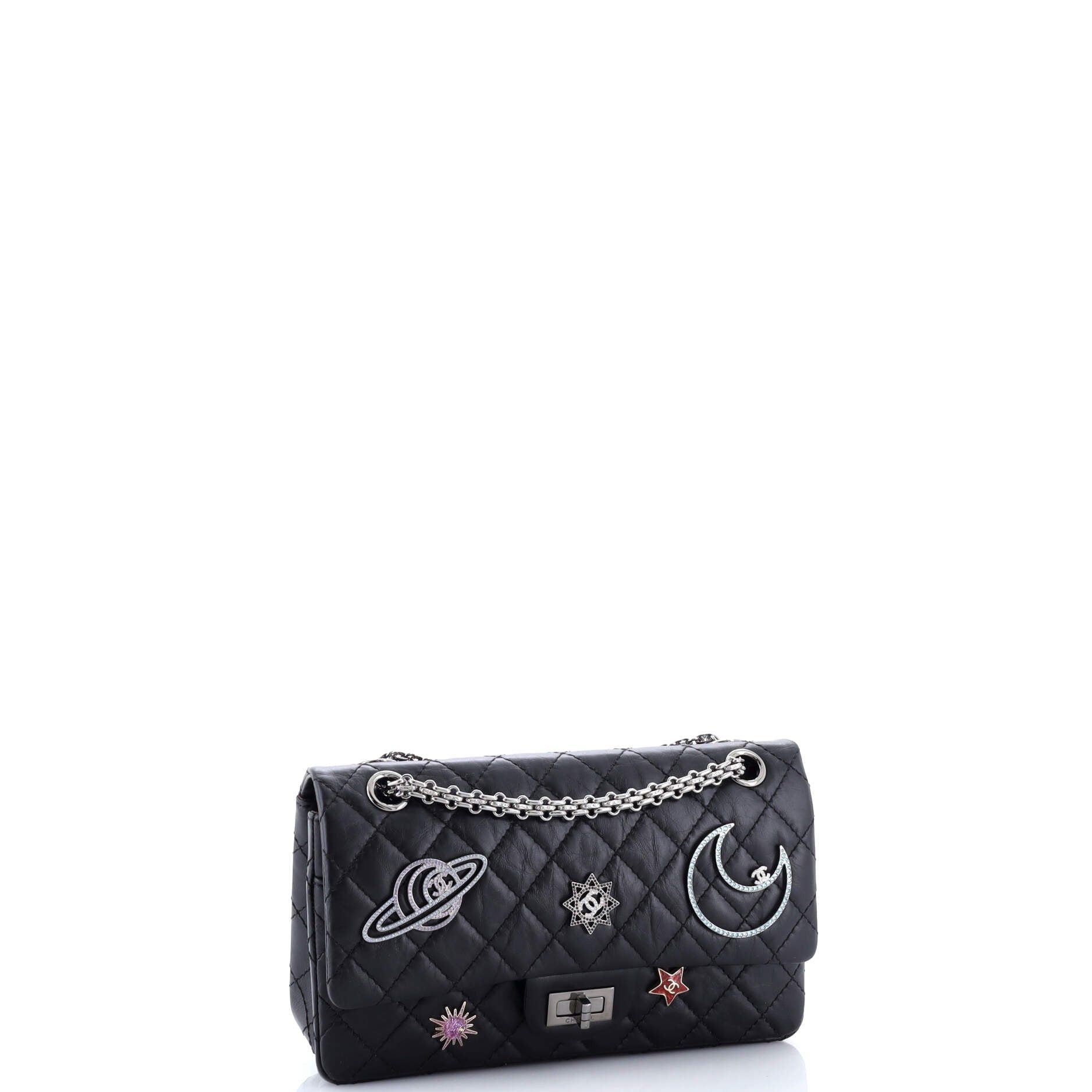 Space Charms Reissue 2.55 Flap Bag