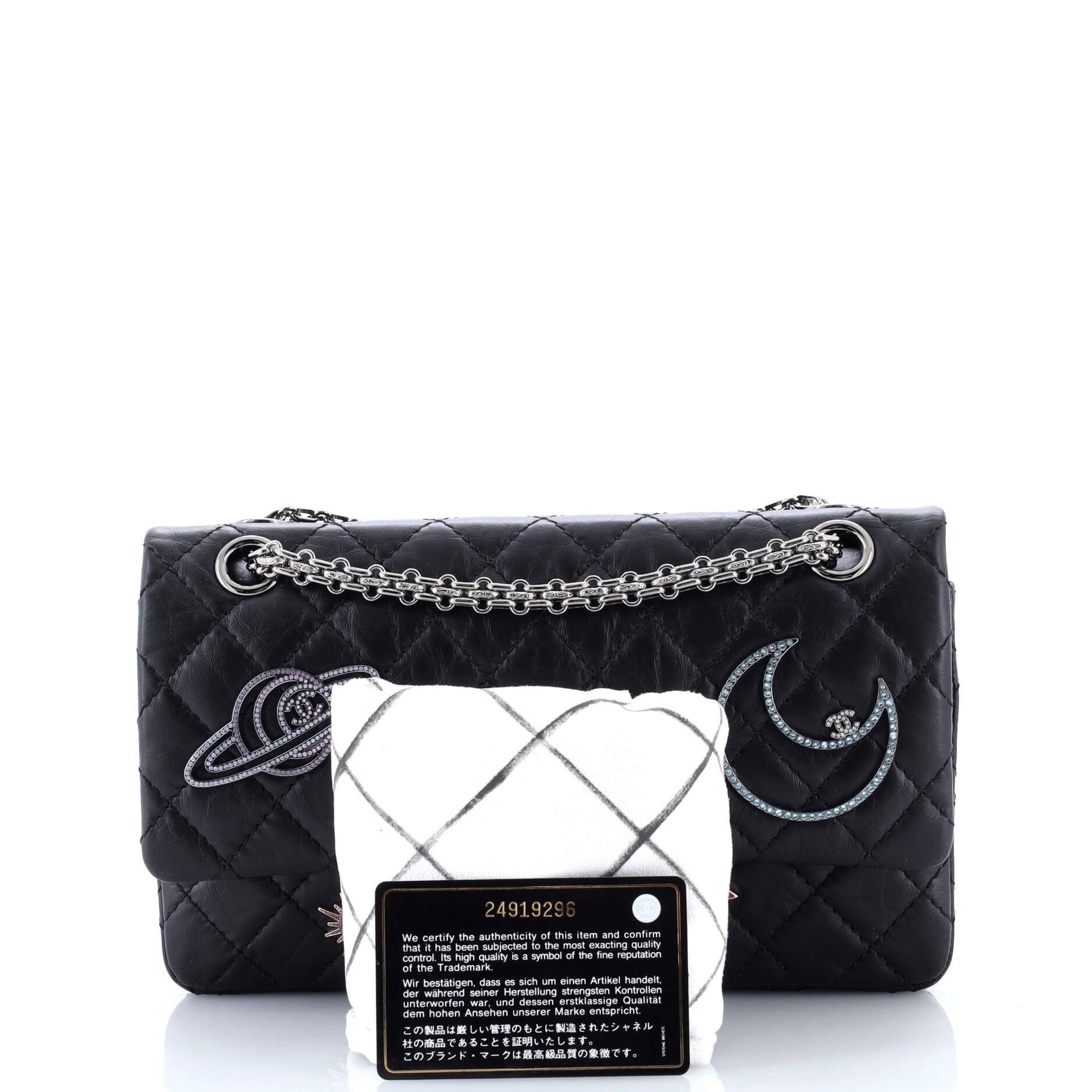 Space Charms Reissue 2.55 Flap Bag
