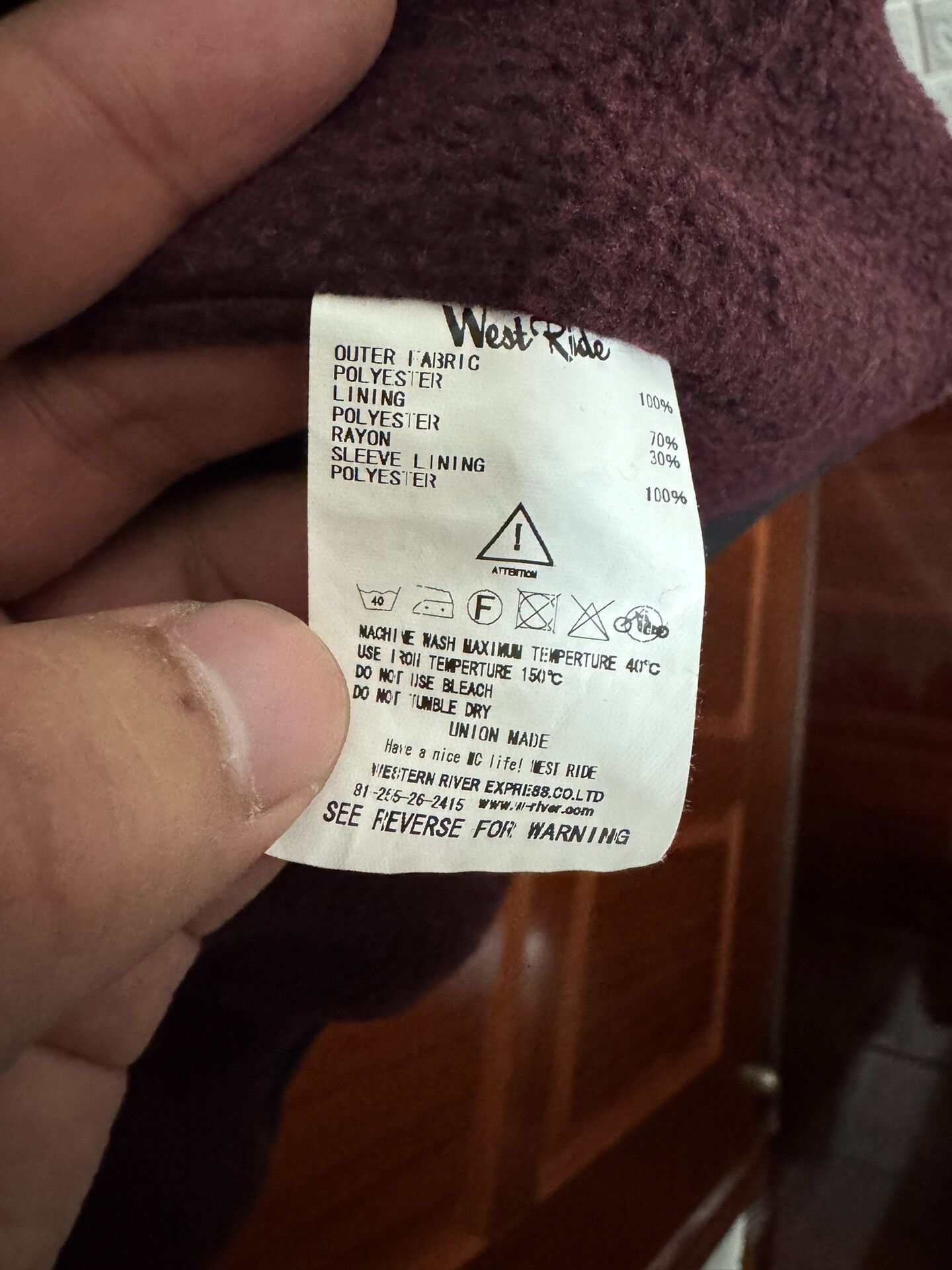 WEST RIDE Outdoor Tactical Fleece Jacket by WESTRIDE Size US XL / EU 56 / 4 - 5 Thumbnail