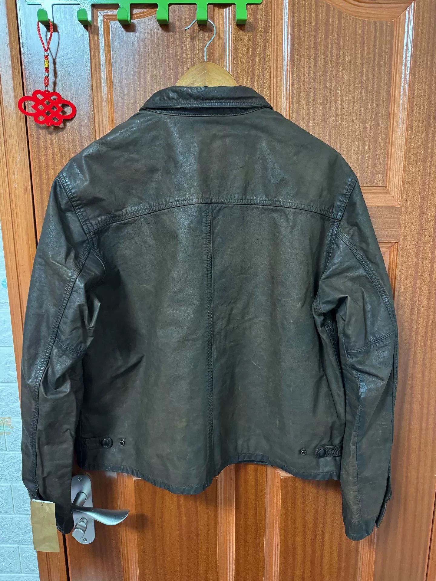 RRL Ralph Lauren RRL Distressed Leather Jacket XL for Sale Size US XL / EU 56 / 4 - 2 Thumbnail