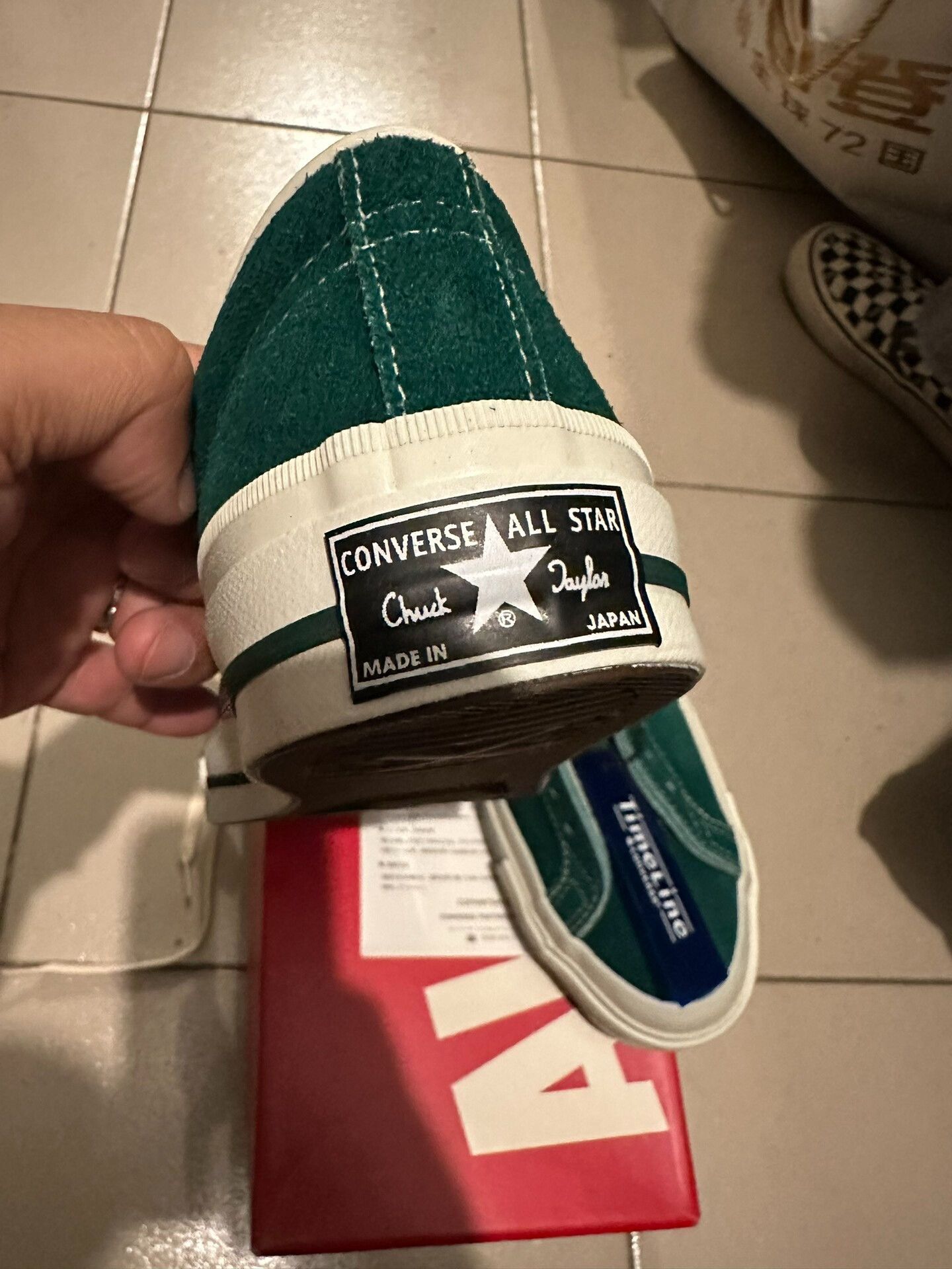 Converse Converse One Star Green Sneakers Size 7.5 Size US 7.5 / EU 40-41 - 3 Thumbnail