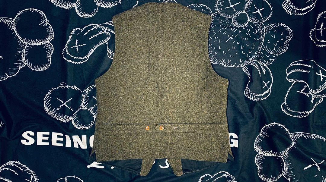 Freewheelers Freewheelers Wool Waistcoat in Great Condition Size US M / EU 48-50 / 2 - 8 Thumbnail
