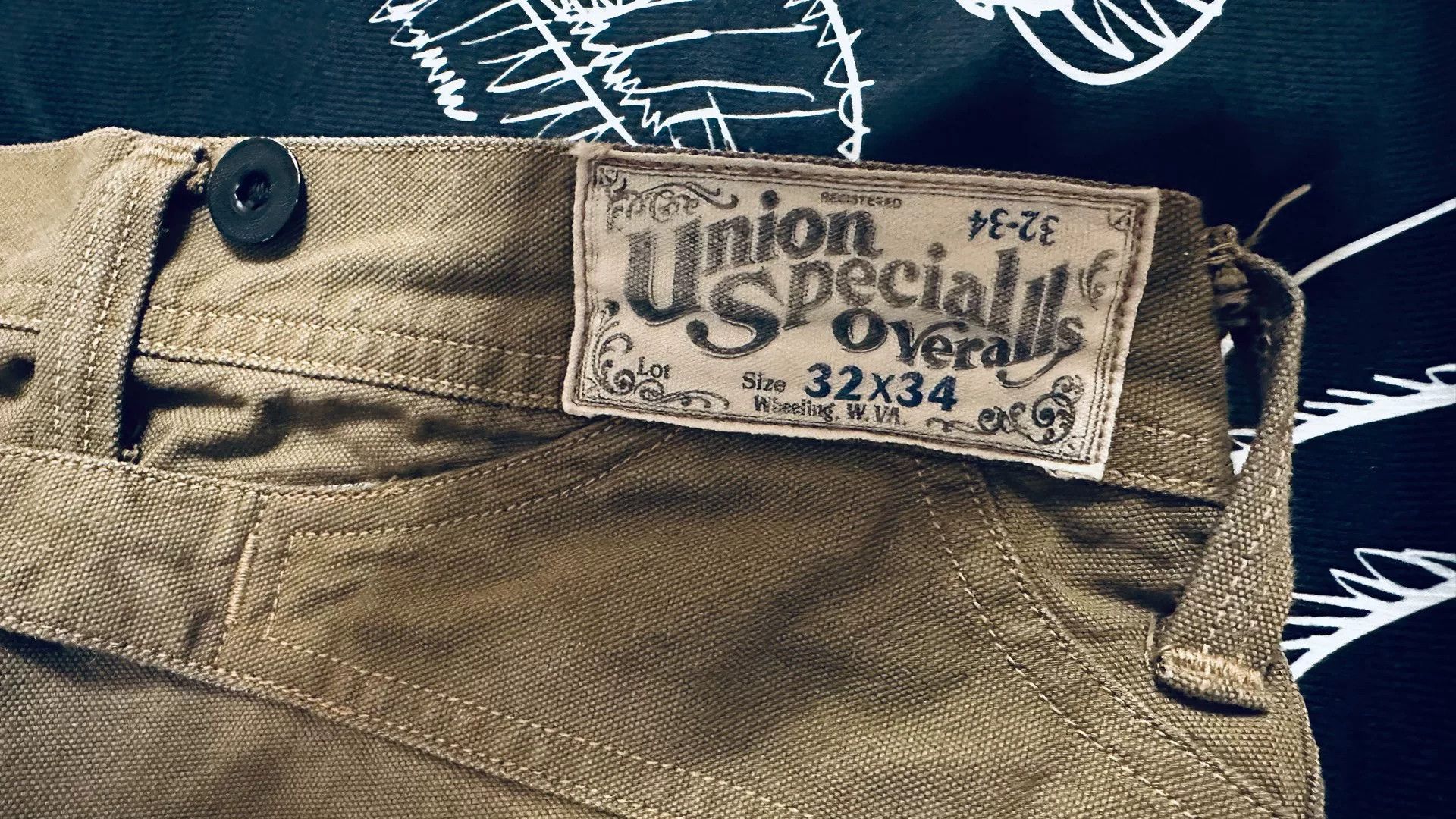 Freewheelers High-Waist Straight Leg Work Pants Size US 32 / EU 48 - 5 Thumbnail