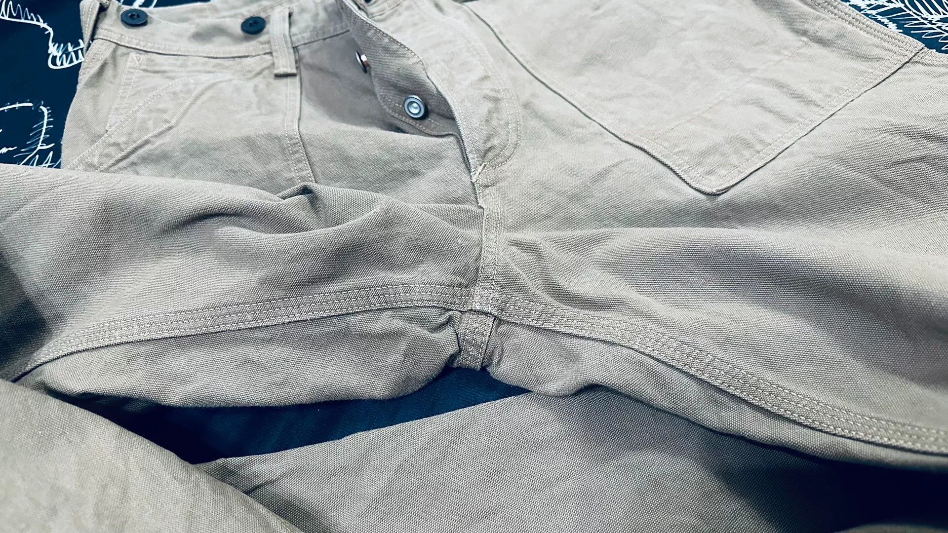 Freewheelers High-Waist Straight Leg Work Pants Size US 32 / EU 48 - 9 Thumbnail