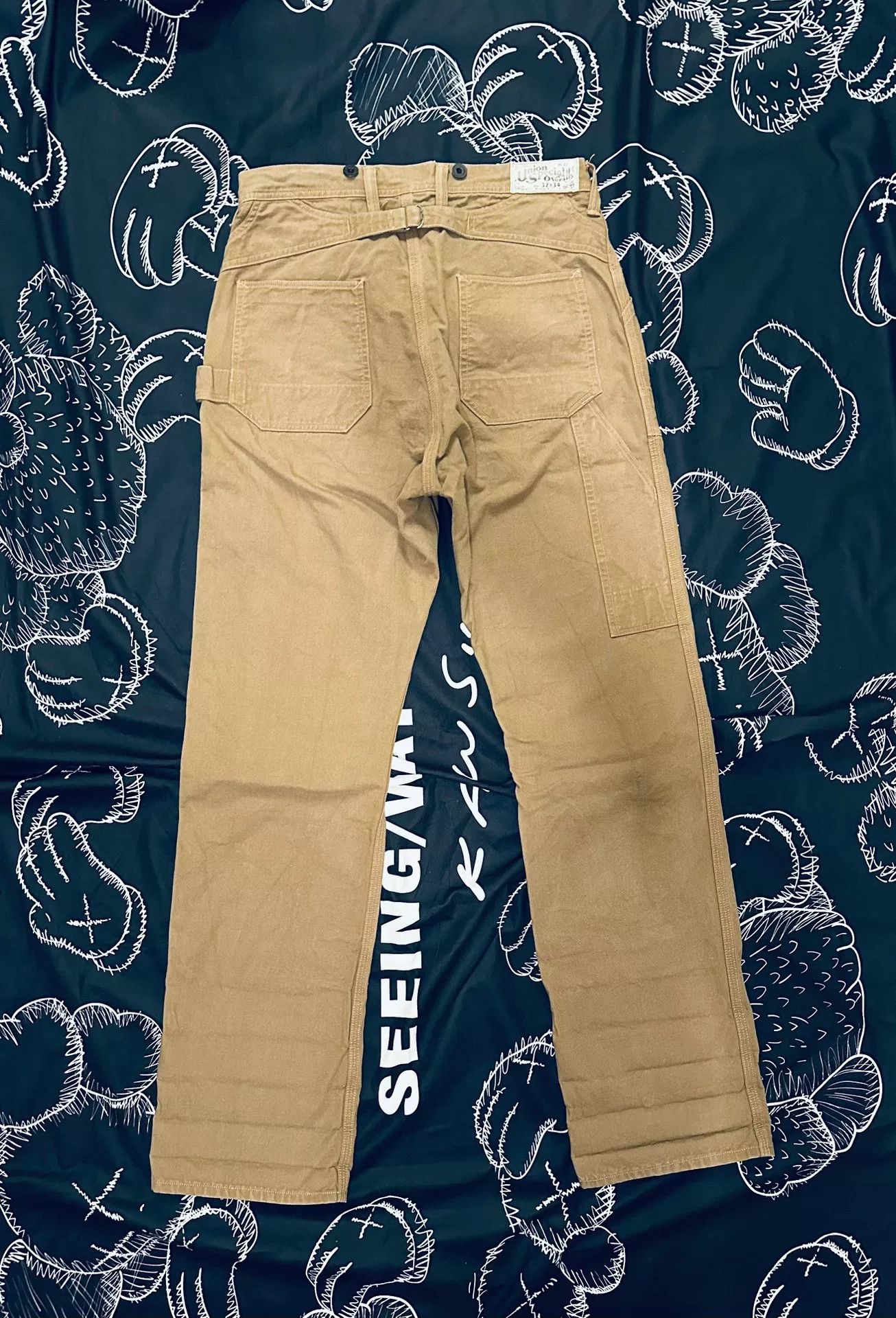 Freewheelers High-Waist Straight Leg Work Pants Size US 32 / EU 48 - 4 Thumbnail
