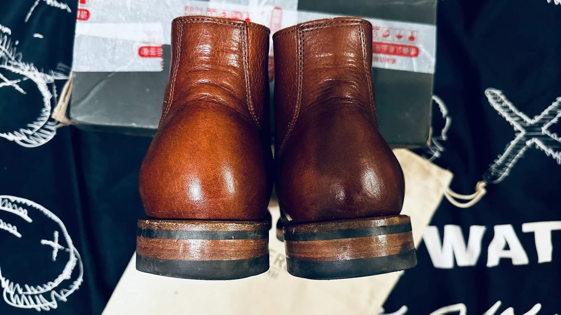 Viberg Viberg 2030 Brown Horsehide Boots Size US 8 / EU 41 - 4 Thumbnail