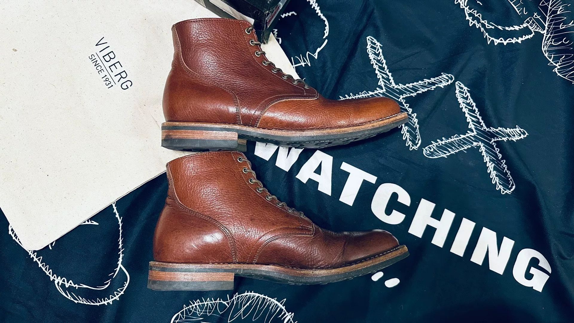 Viberg Viberg 2030 Brown Horsehide Boots Size US 8 / EU 41 - 3 Thumbnail
