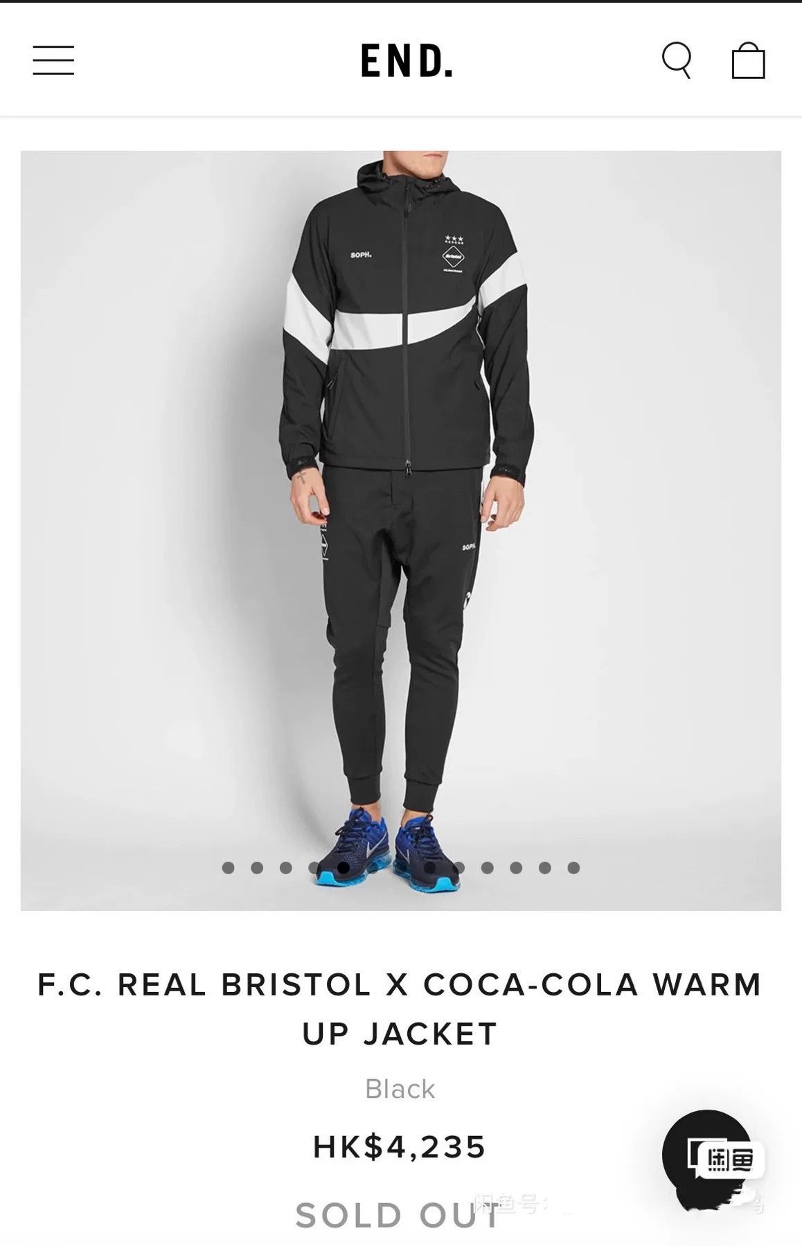 F.C.R.B Sophnet FCRB Coca-Cola Collaboration Jacket Size US M / EU 48-50 / 2 - 7 Thumbnail