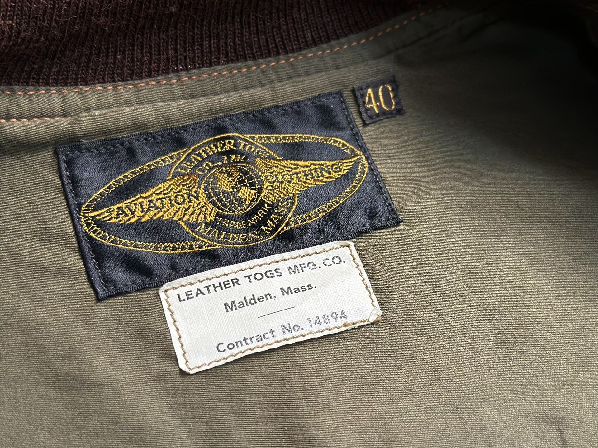 Freewheelers Vintage Freewheelers Aviation Leather Jacket Size US M / EU 48-50 / 2 - 3 Thumbnail
