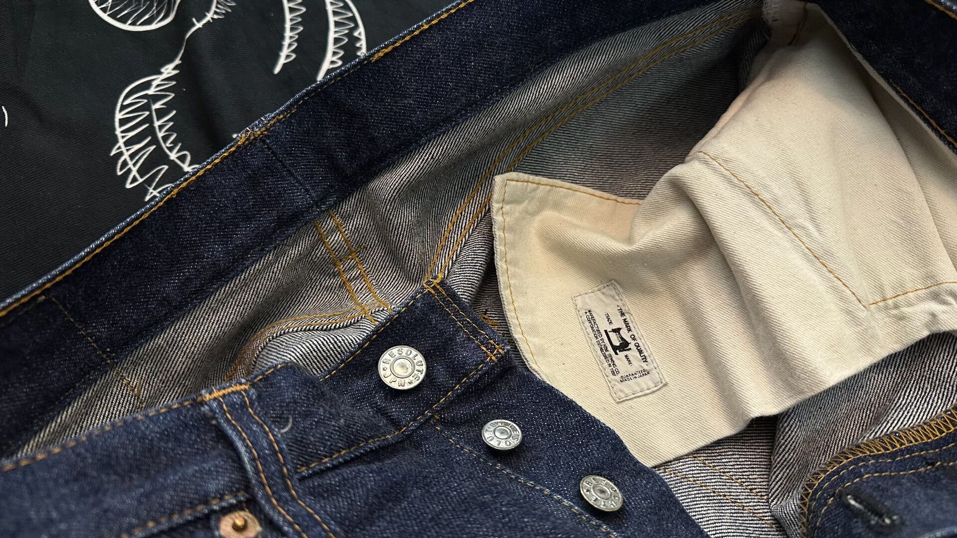 RESOLUTE Resolute 710 Classic Denim Jeans Size US 34 / EU 50 - 3 Thumbnail