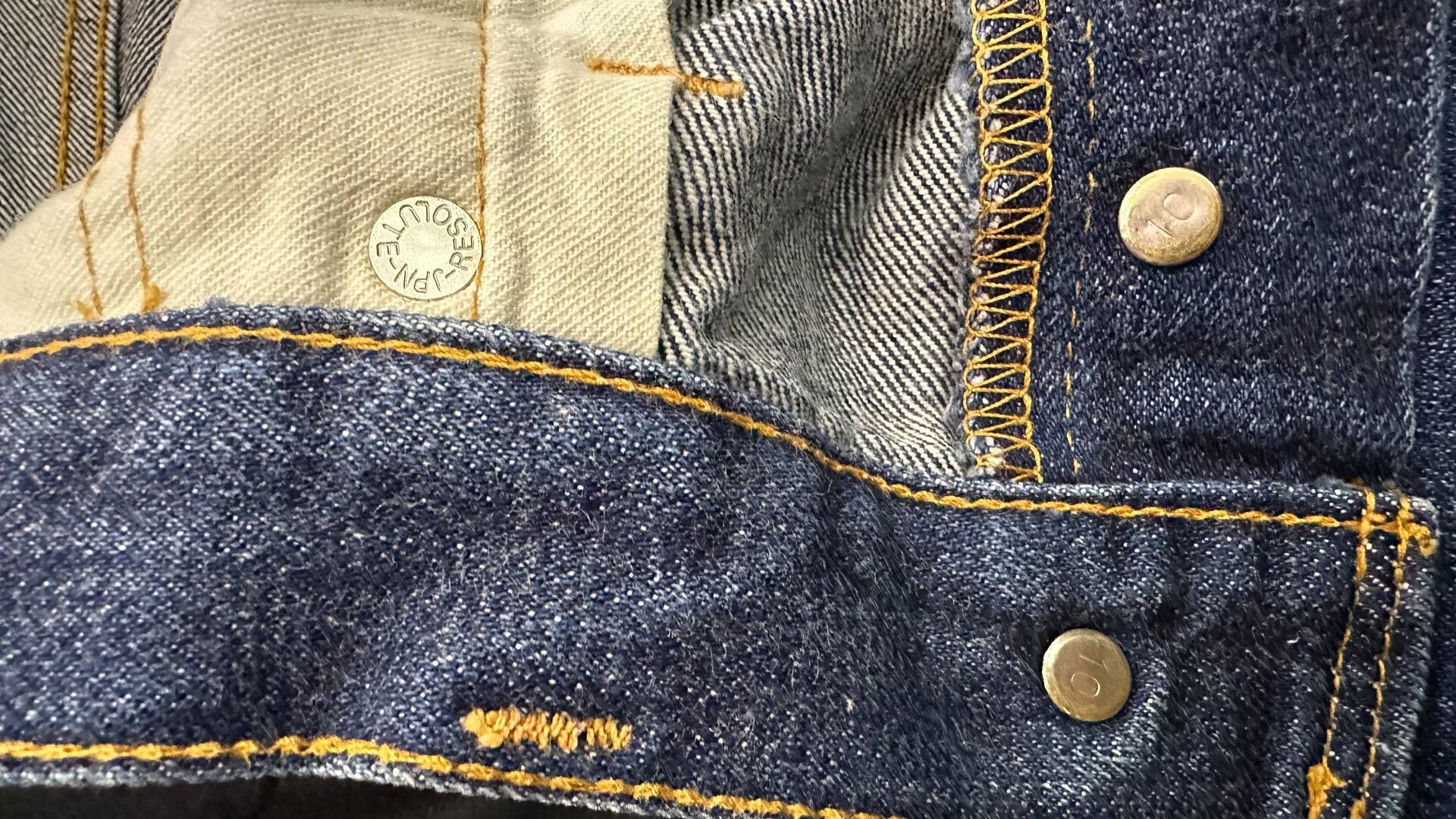 RESOLUTE Resolute 710 Classic Denim Jeans W34/30L Size US 34 / EU 50 - 6 Thumbnail