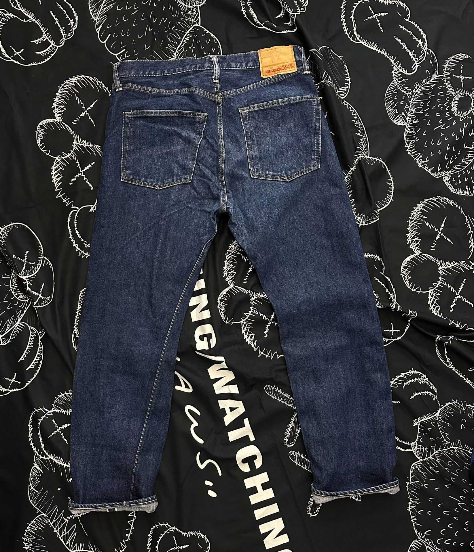 RESOLUTE Resolute 710 Classic Denim Jeans W34/30L Size US 34 / EU 50 - 8 Thumbnail