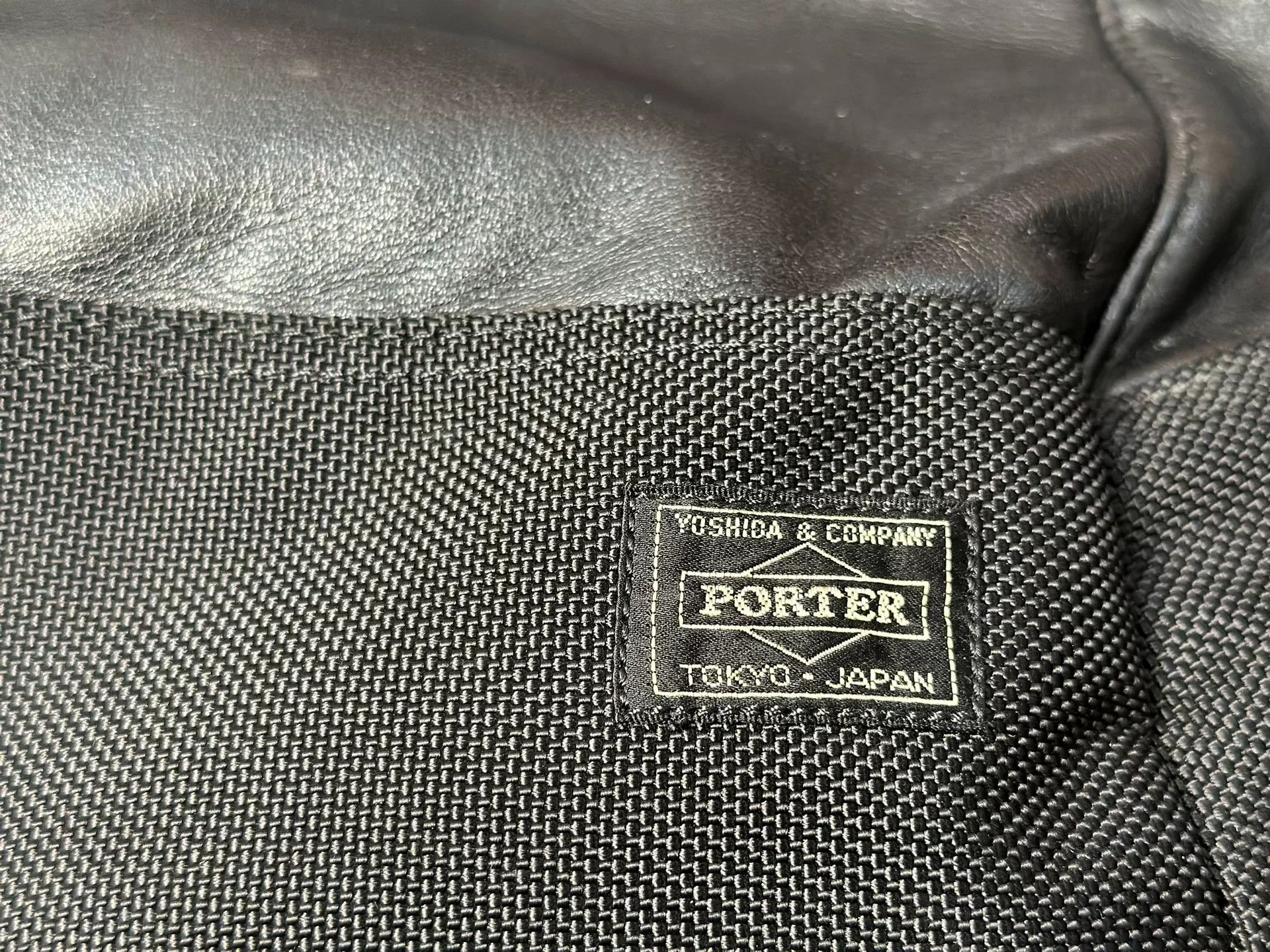 Porter Porter Tanker Daypack Leather Backpack Size ONE SIZE - 3 Thumbnail