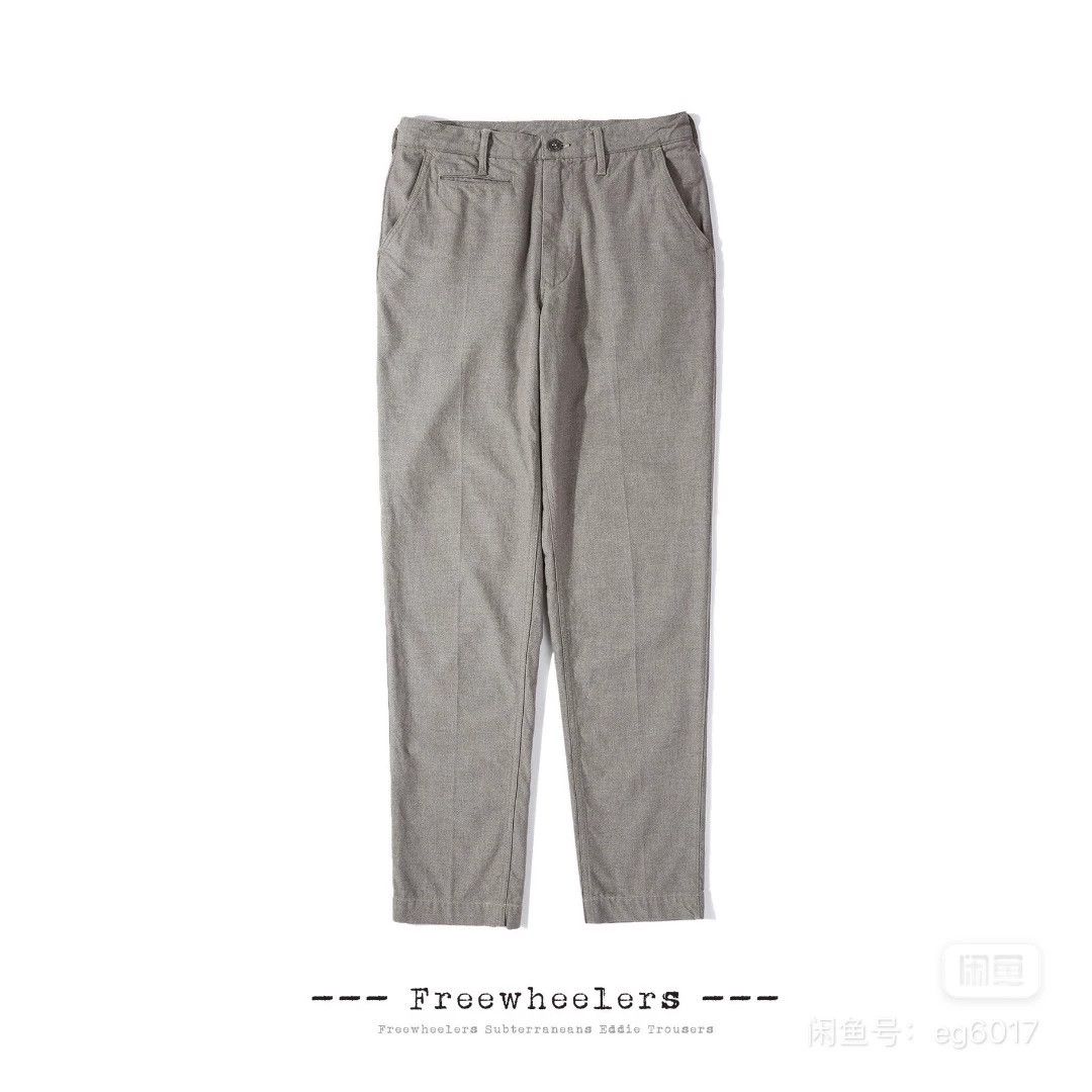 Freewheelers FREEWHEELERS EDDIE Chino Pants in Light Gray Size US 32 / EU 48 - 3 Thumbnail