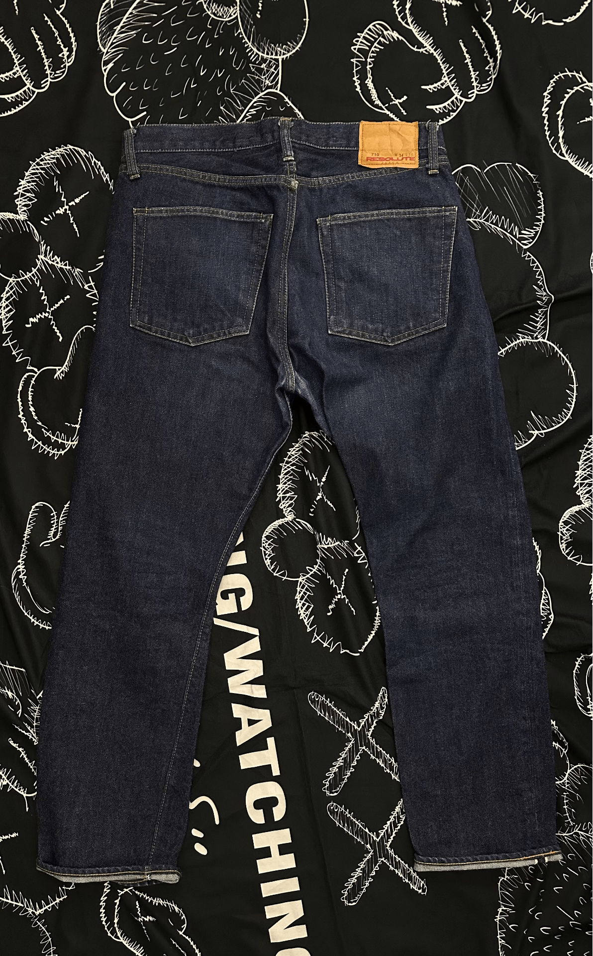 RESOLUTE Classic Resolute 710 Raw Denim Pants Size US 34 / EU 50 - 6 Thumbnail
