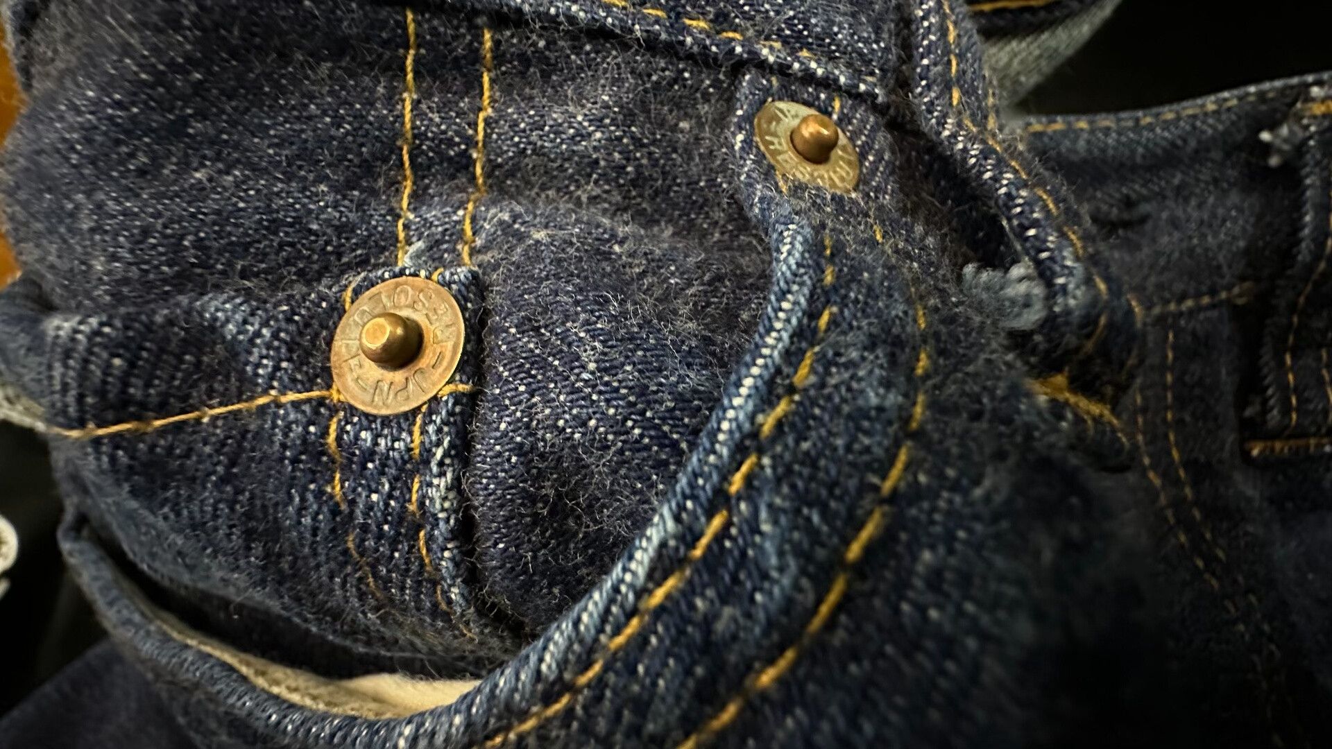 RESOLUTE Classic Resolute 710 Raw Denim Pants Size US 34 / EU 50 - 8 Thumbnail