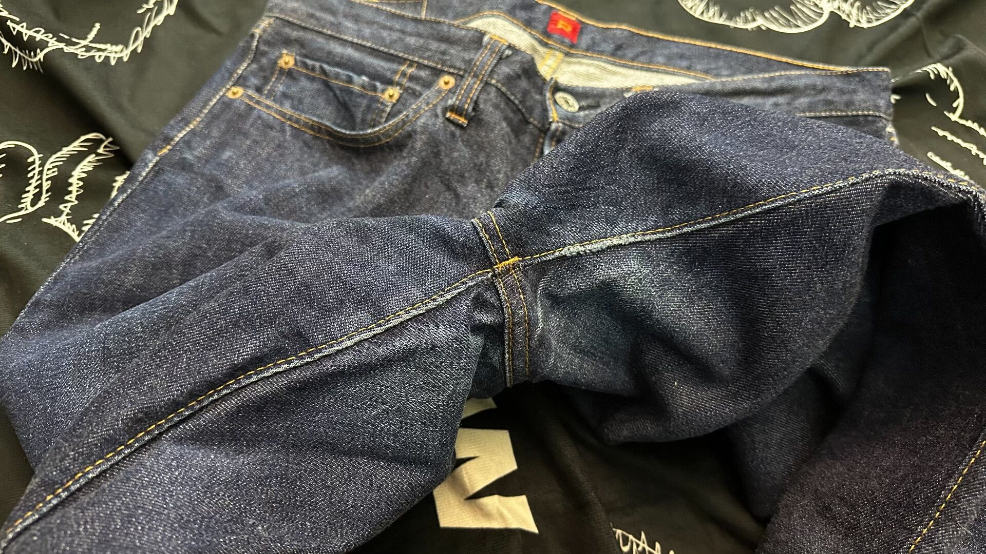 RESOLUTE Classic Resolute 710 Raw Denim Pants Size US 34 / EU 50 - 7 Thumbnail