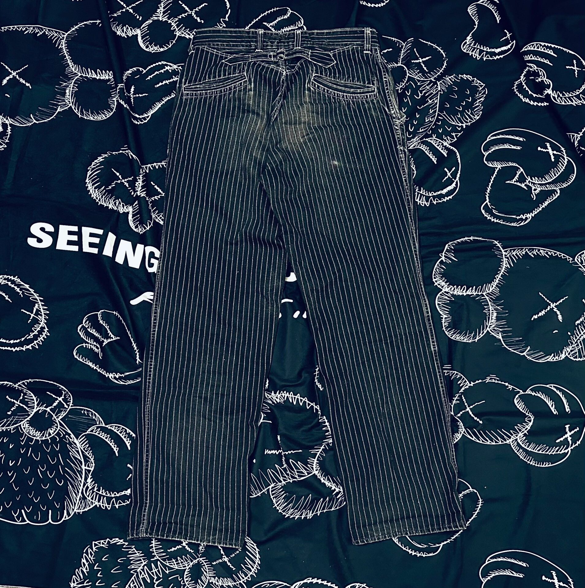 Freewheelers Classic Striped Vintage Pants in 32 Size Size US 32 / EU 48 - 2 Thumbnail