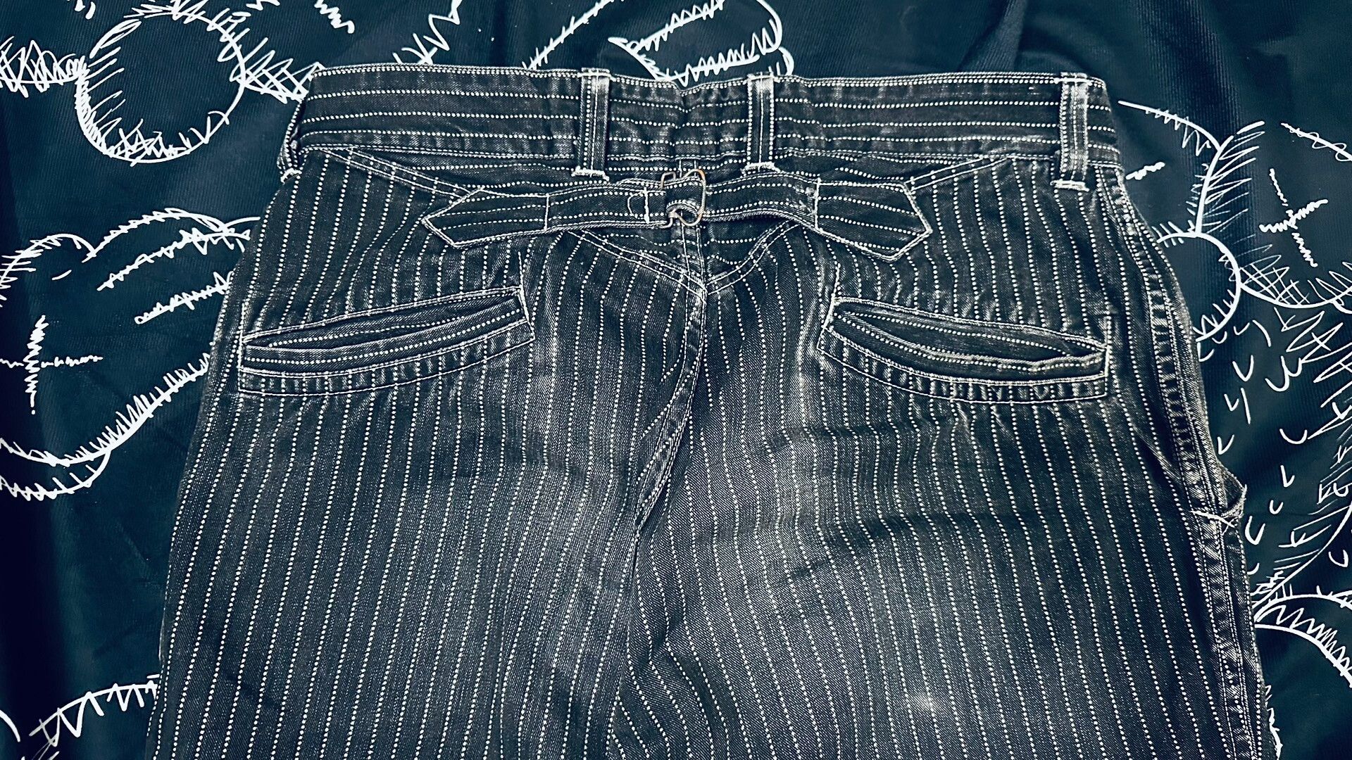 Freewheelers Classic Striped Vintage Pants in 32 Size Size US 32 / EU 48 - 3 Thumbnail