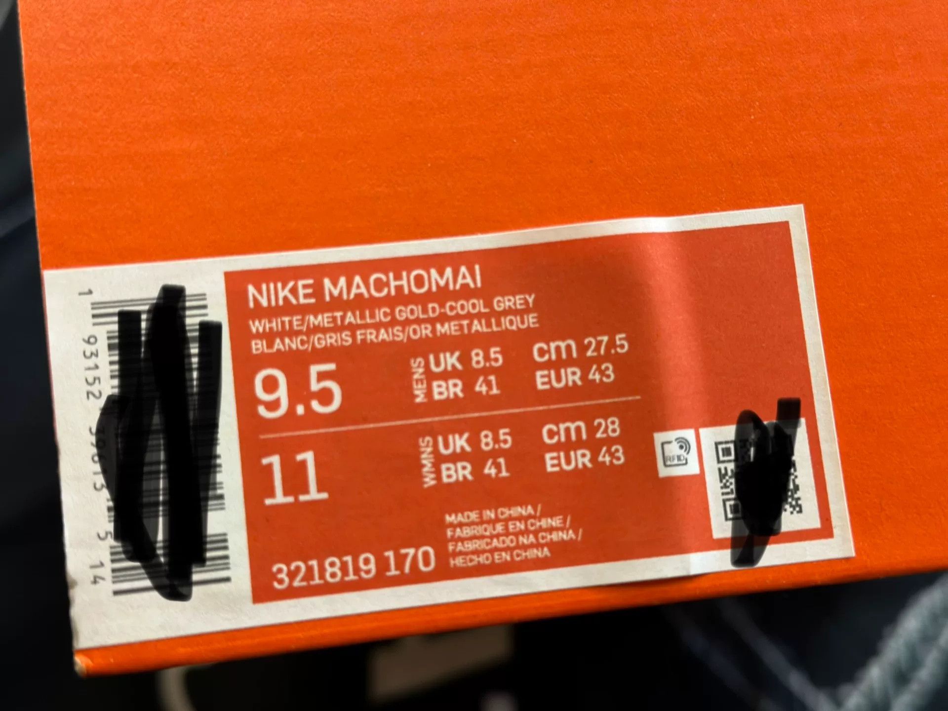 Nike Nike Machomai Boxing Shoes Size 43 Size US 10 / EU 43 - 2 Thumbnail