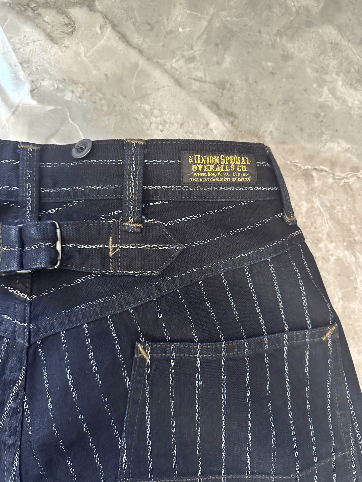 Freewheelers Freewheelers Chain Stripe Parisian Button Pants Size US 32 / EU 48 - 3 Thumbnail