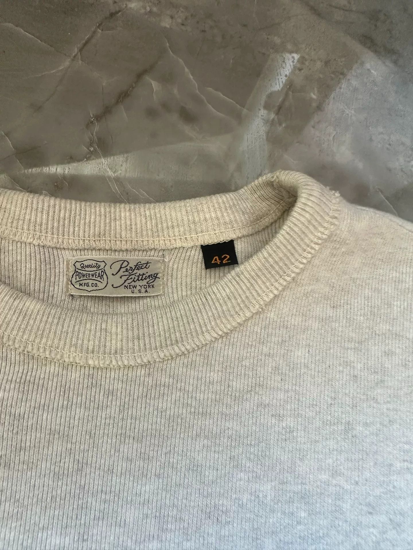 Freewheelers Oatmeal Color 3/4 Sleeve Top Size US XS / EU 42 / 0 - 2 Thumbnail