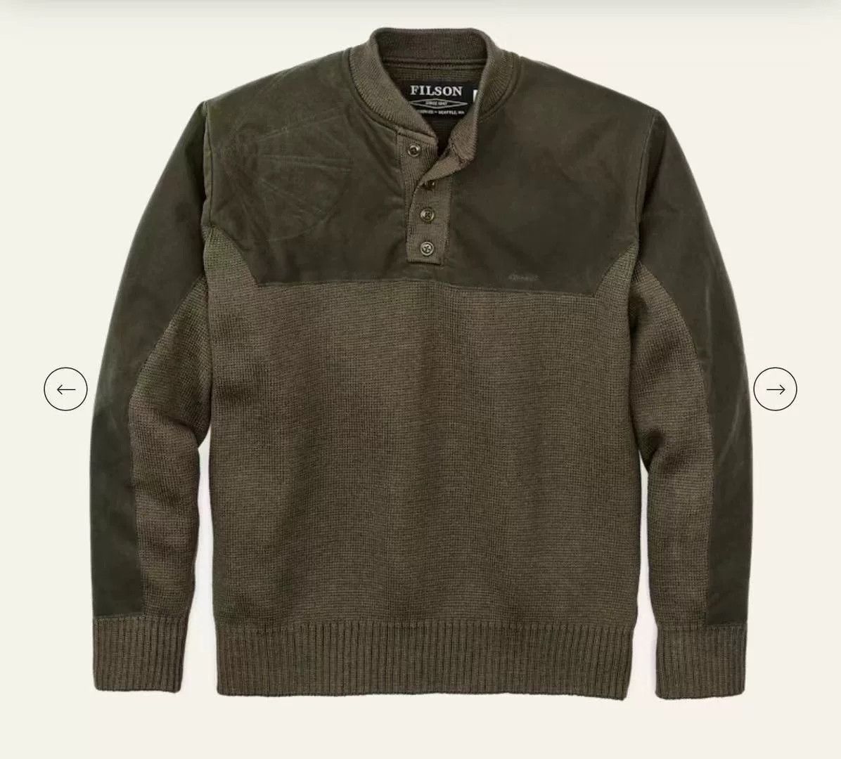 Filson Filson Waxed Sweater in Size M Size US M / EU 48-50 / 2 - 2 Thumbnail