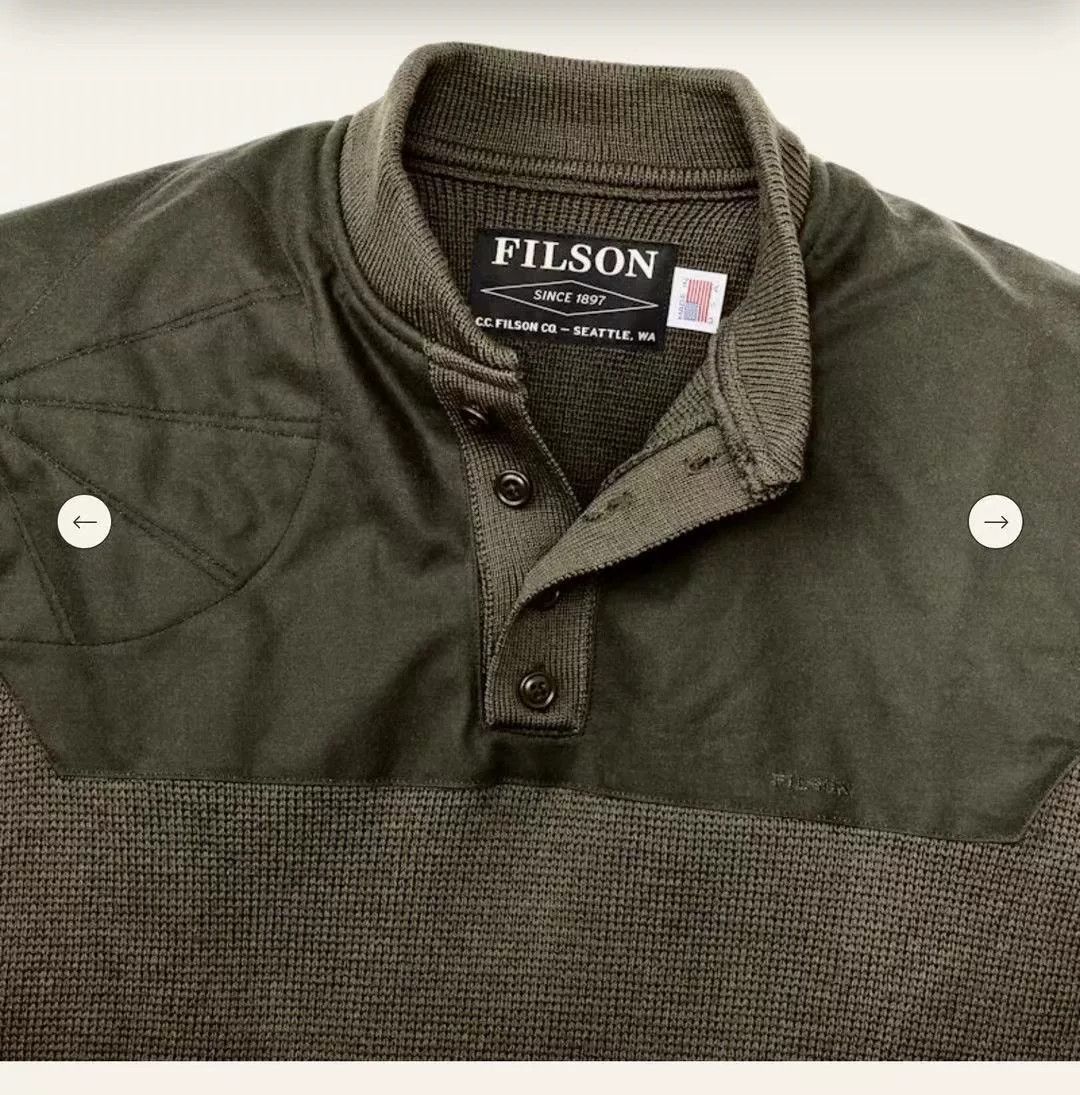 Filson Filson Waxed Sweater in Size M Size US M / EU 48-50 / 2 - 4 Thumbnail