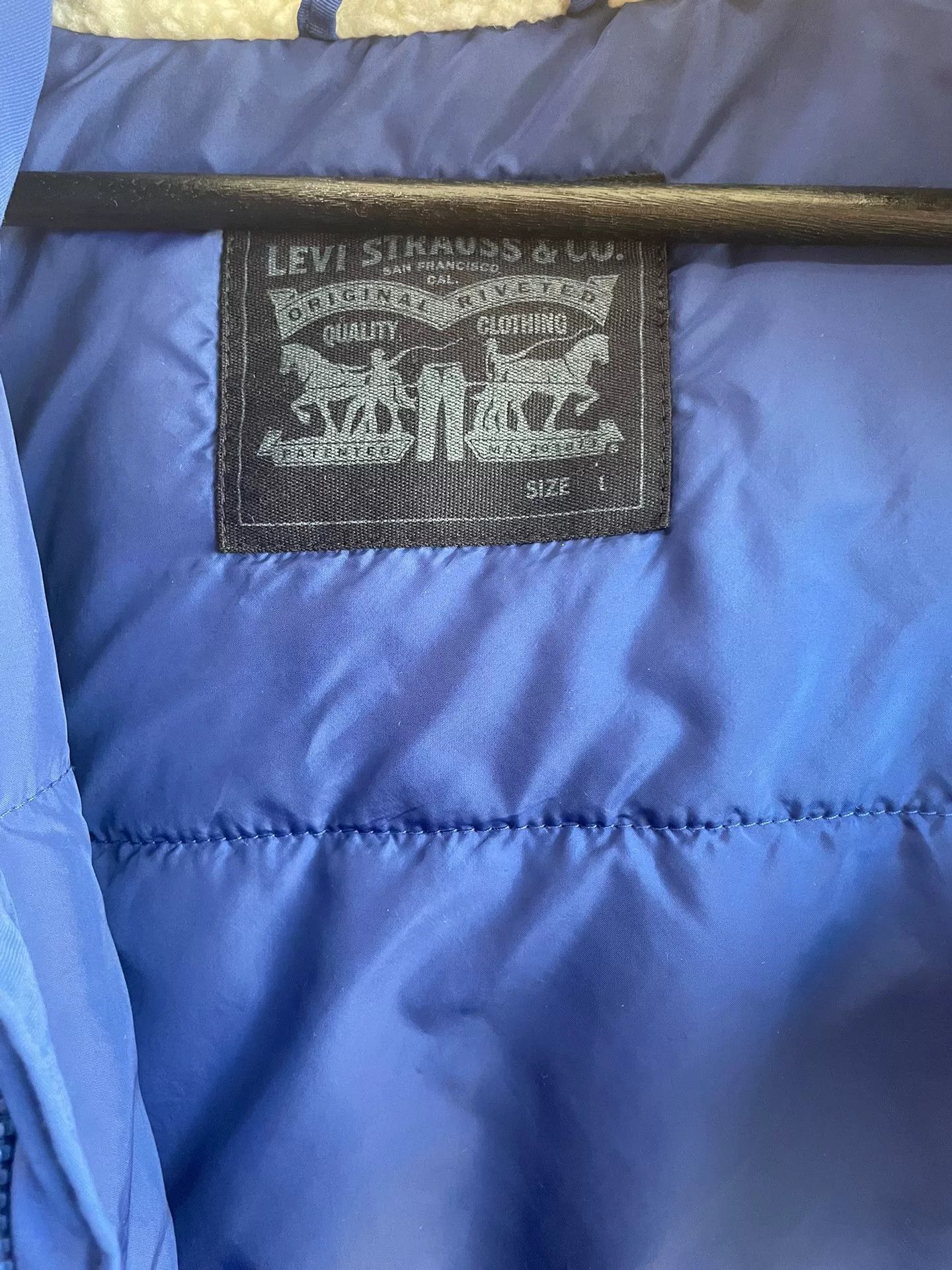 Levi's Levi's Blue Jacket Size L Size US L / EU 52-54 / 3 - 3 Thumbnail